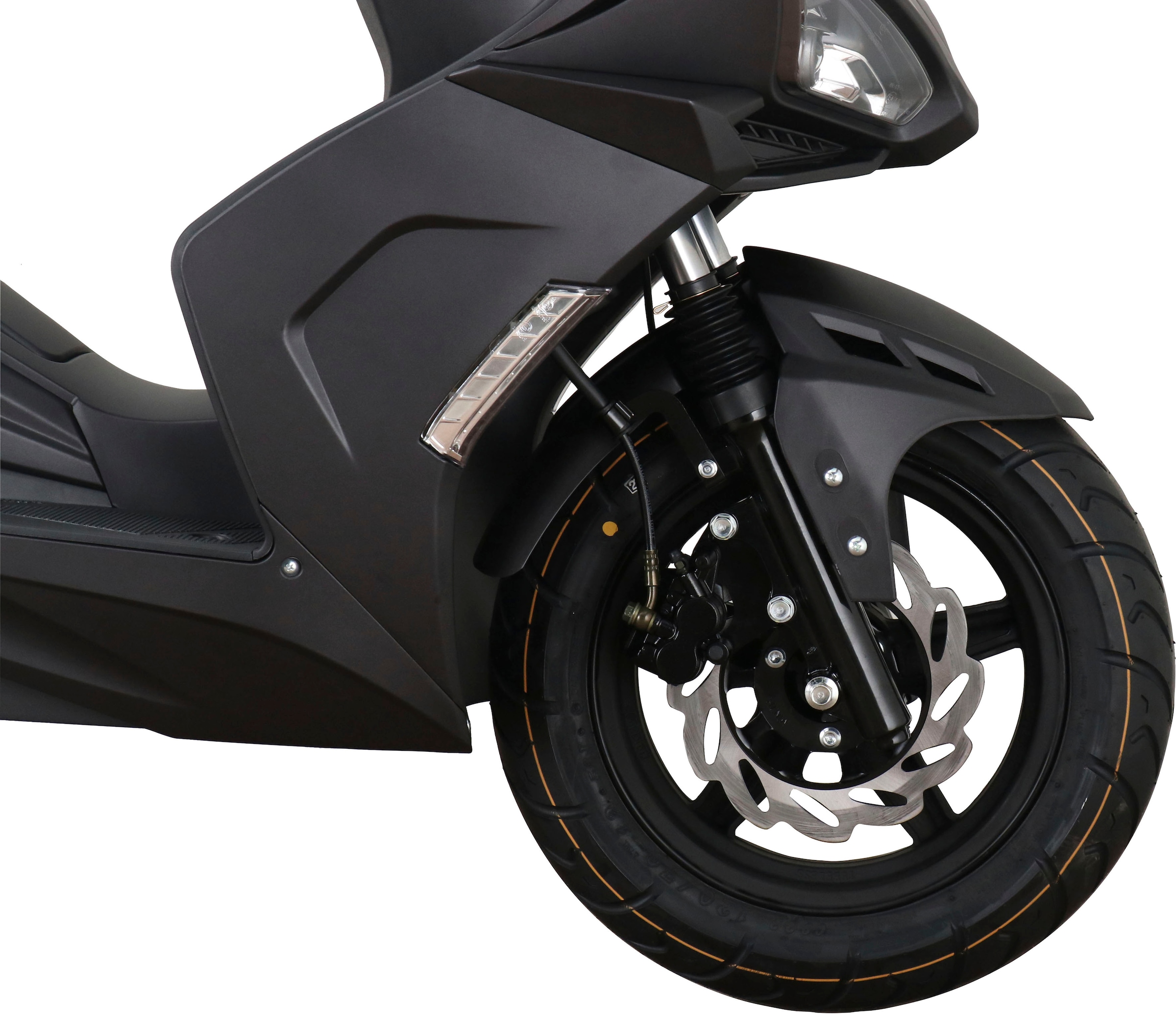 GT UNION Motorroller »Striker«, 50 cm³, 45 km/h, Euro 5, 3 PS auf Raten |  BAUR | Motorroller