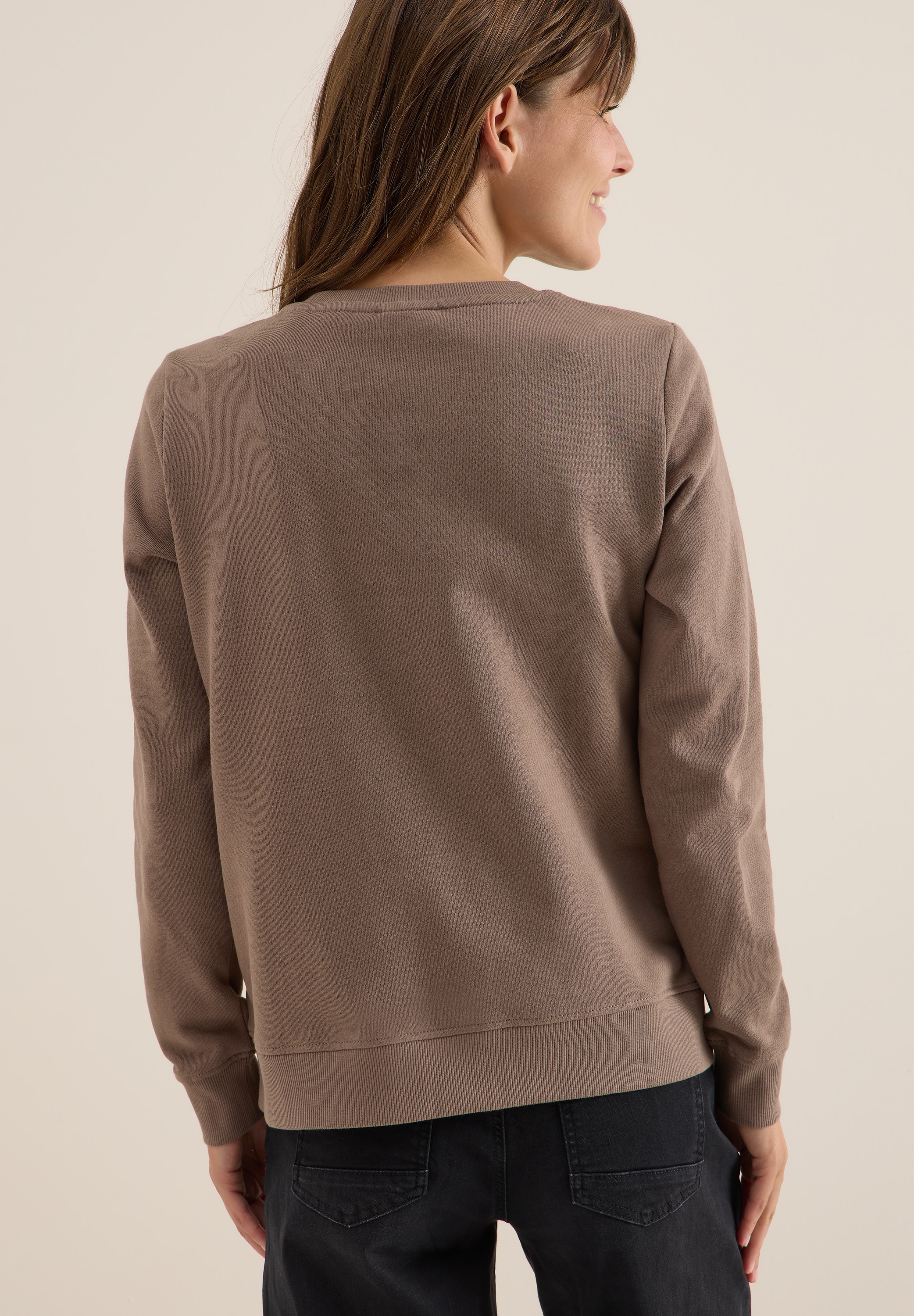 Cecil Sweatshirt, mit Wording Artwork
