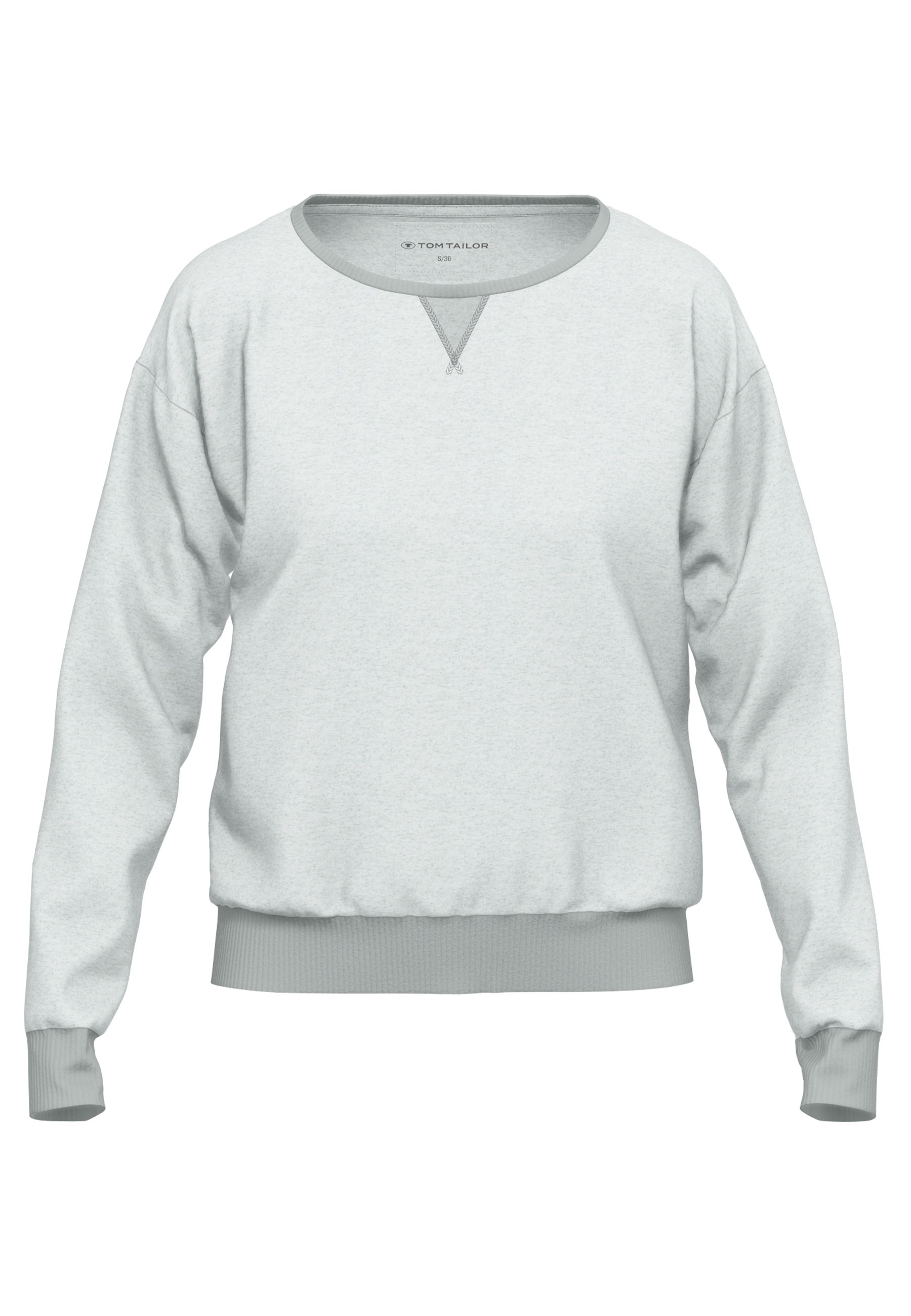 TOM TAILOR Sweatshirt "Manila", mit melierter Optik günstig online kaufen