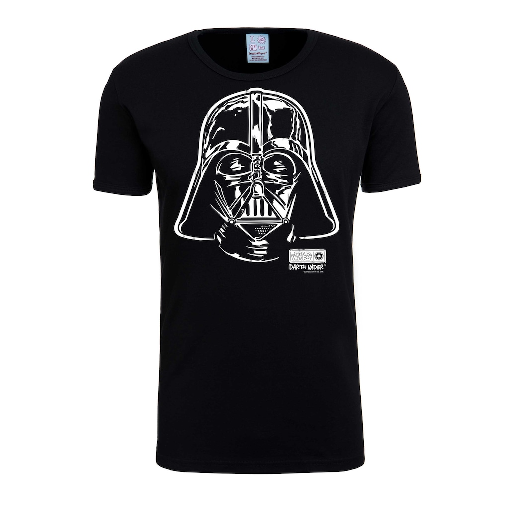 LOGOSHIRT T-Shirt »Star Wars Darth Vader«, mit lizenziertem Originaldesign