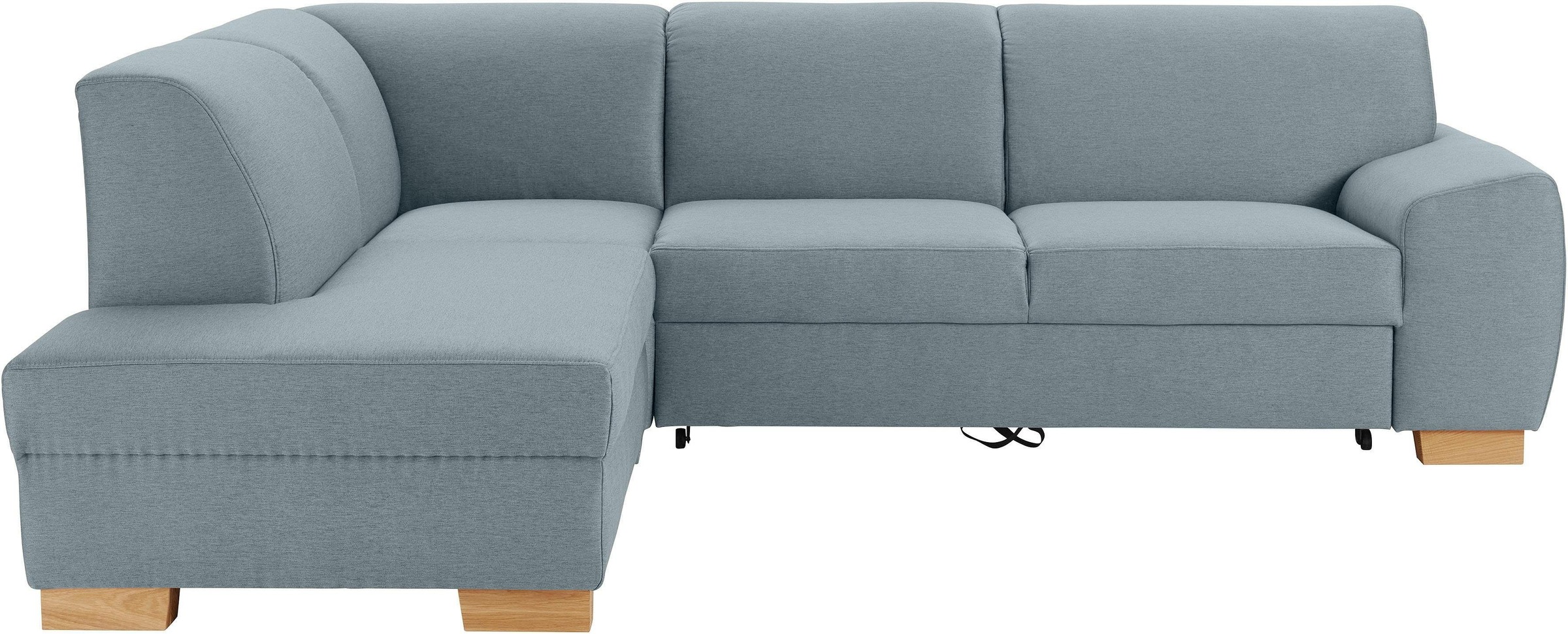 DOMO collection Ecksofa »Incanto kubische Formensprache, komfortabel, L-Form«, wahlweise mit Bettfunktion