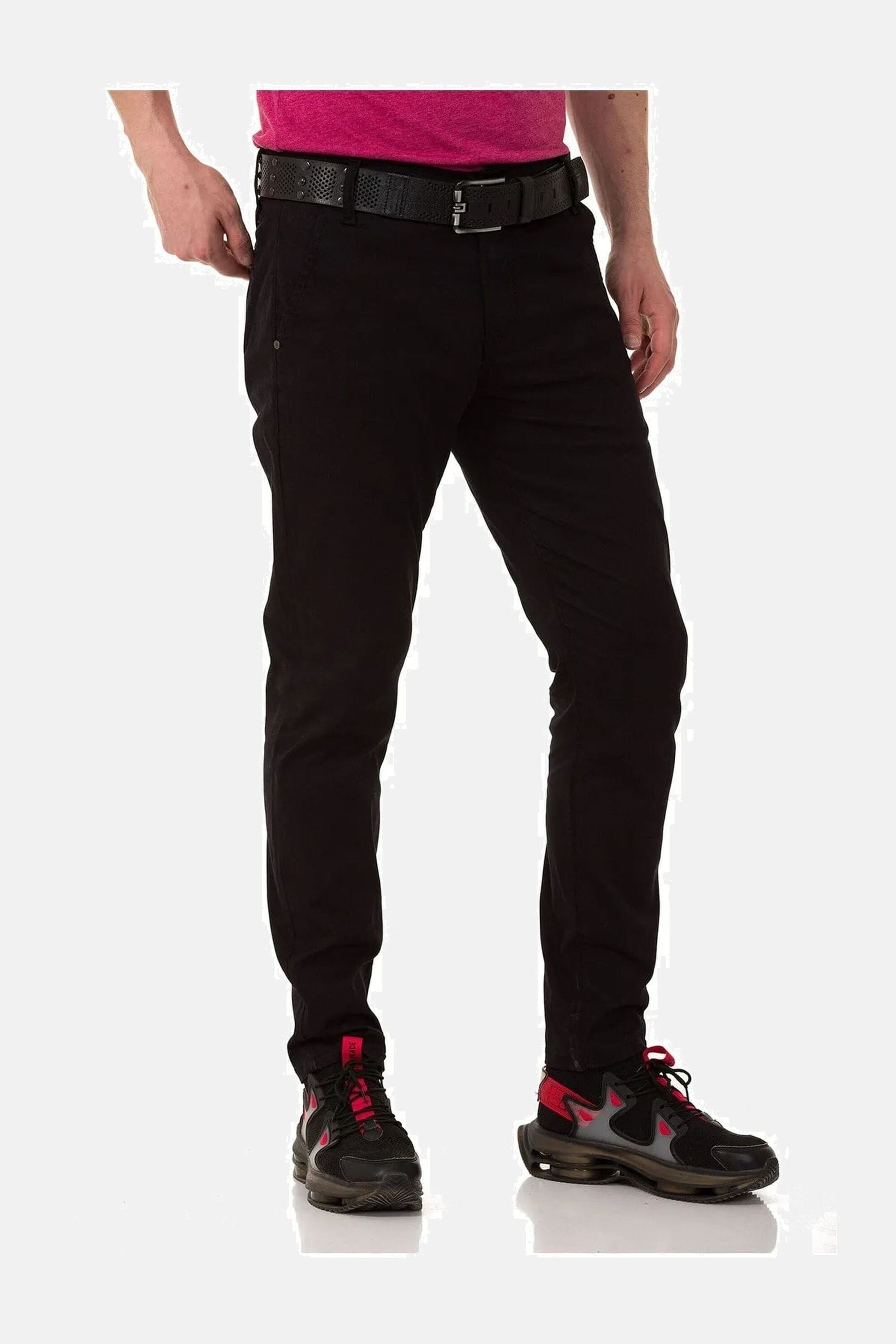 Cipo & Baxx Stoffhose »Hose«, im modischen Slim Fit-Schnitt, CD842