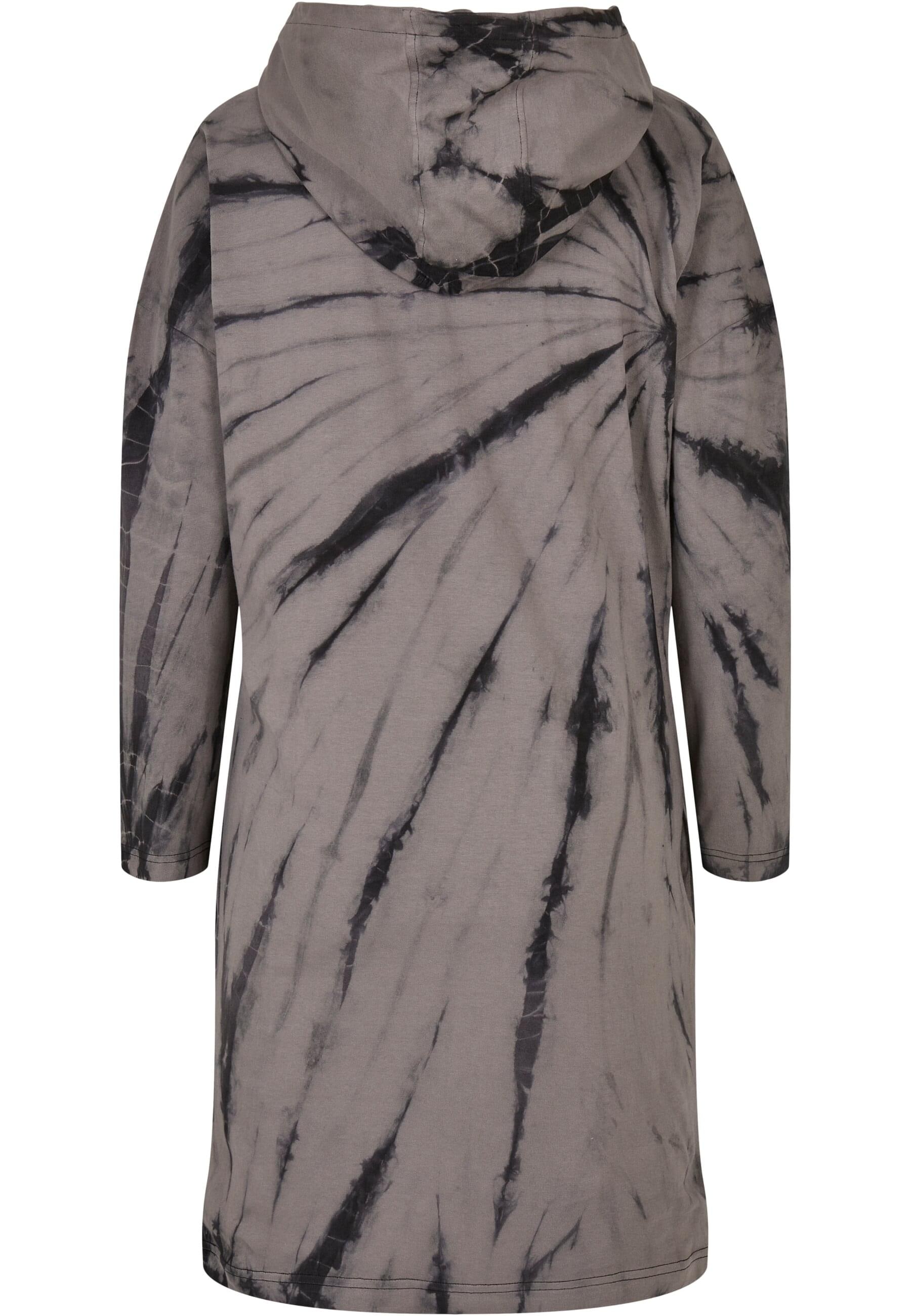 URBAN CLASSICS Shirtkleid »Urban Classics Damen Ladies Oversized Tie Dye Hoody Dress«, (1 tlg.)