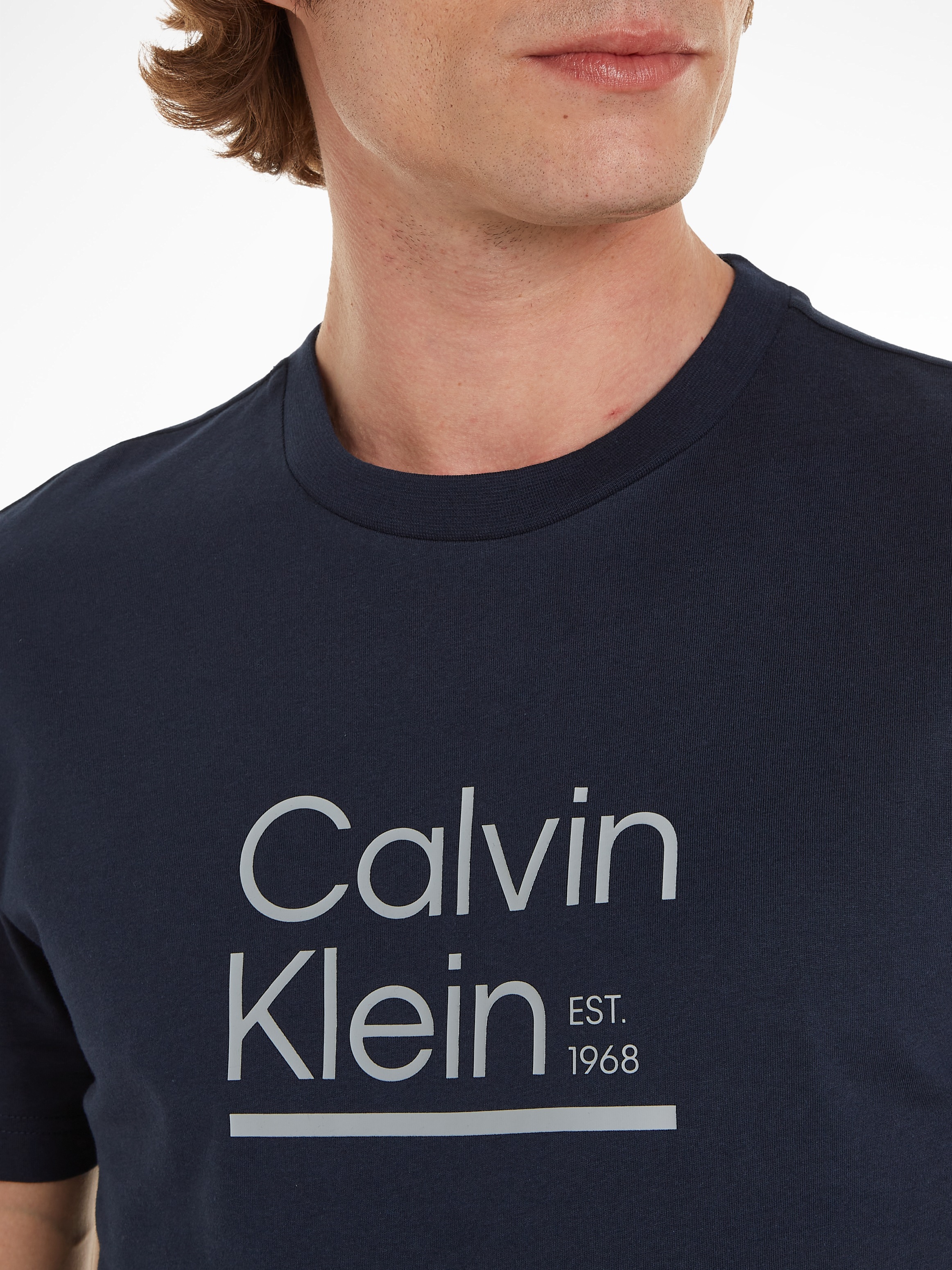 Calvin Klein T-Shirt BAUR mit für LINE ▷ | LOGO CK-Logodruck T-SHIRT«, »CONTRAST