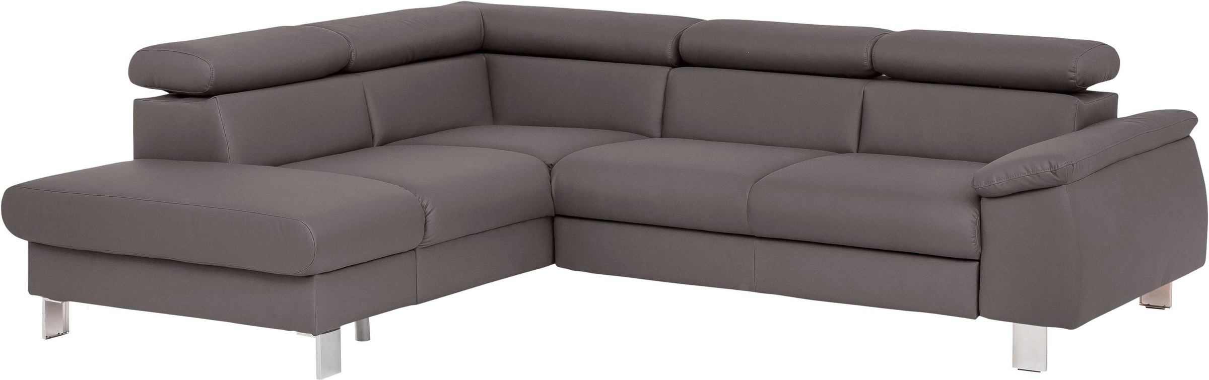 COTTA Polstergarnitur "Komaris L-Form", (Set), Set bestehend aus: Ecksofa m günstig online kaufen