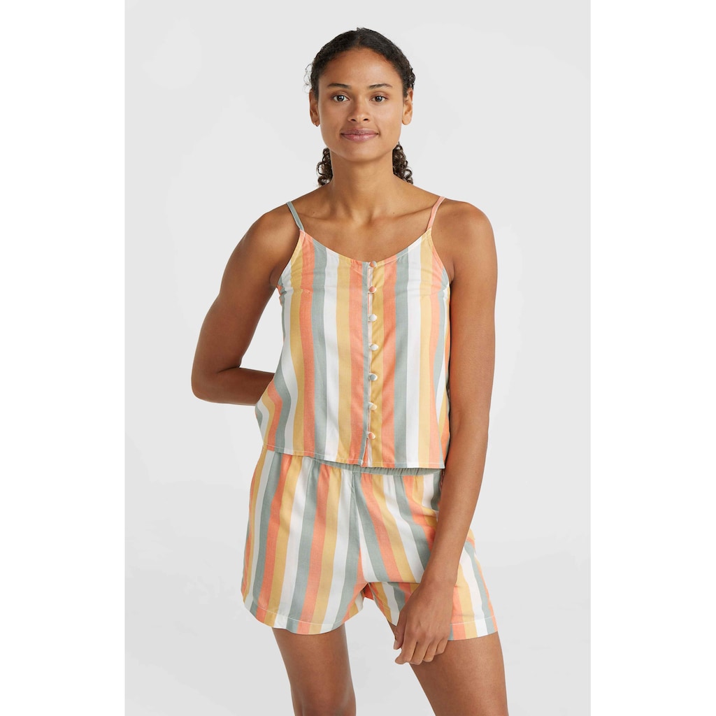 O'Neill Tanktop »TIARE WOVEN TANK TOP«, in gestreifter Optik