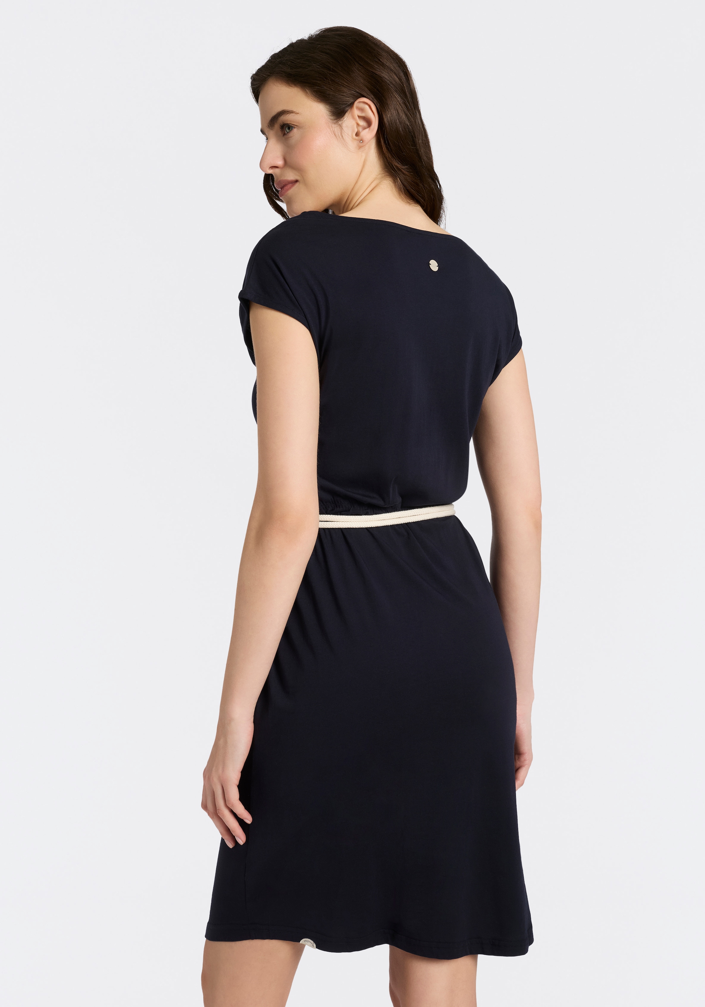 Ragwear Minikleid »LILITHE O« mit Taillen-Bindegürtel