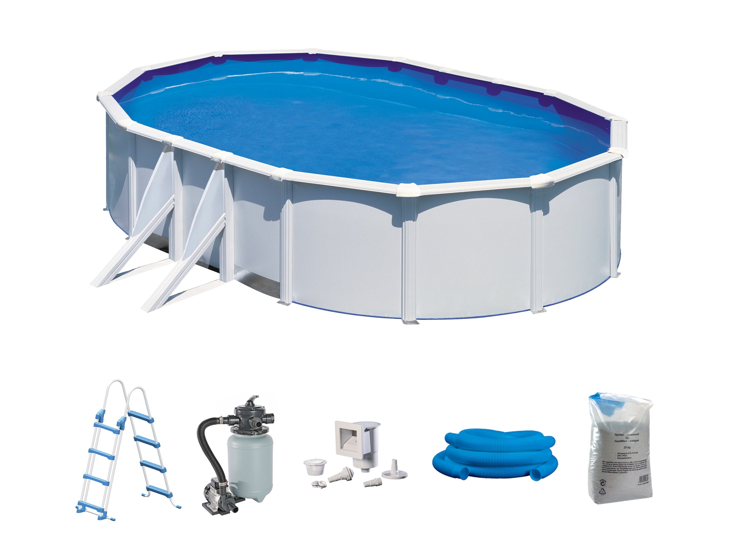 KONIFERA Ovalpool "WAVE 3" Tiefe 1,32 m, in versch. Größen erhältlich günstig online kaufen