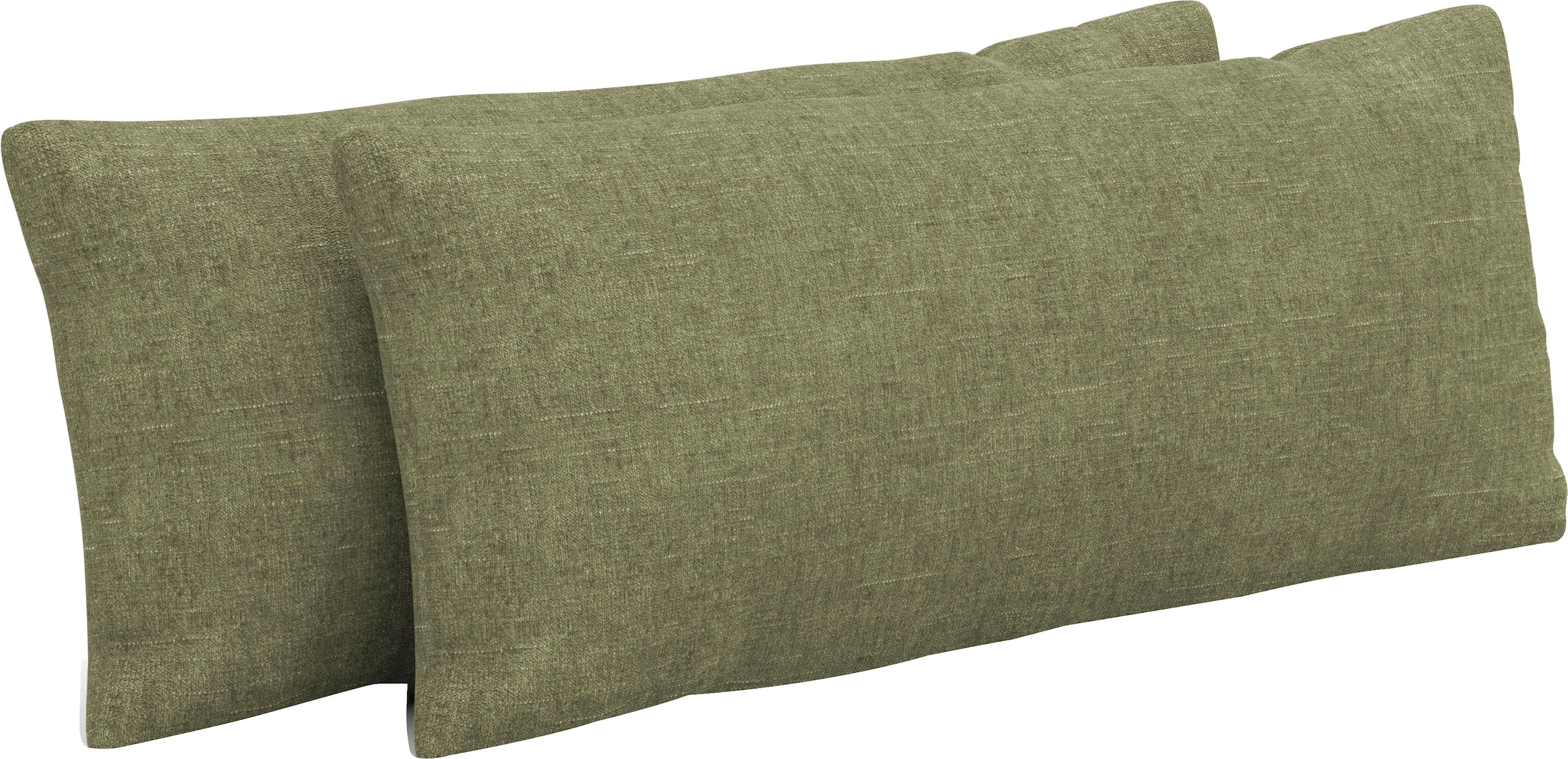 Auflagekissen SIT & MORE, B:65cm H:25cm T:12cm, grün, 100% Polyester, Polsterauflagen, "Amica", zur Auswahl Sets mit 2 oder 3 Stück