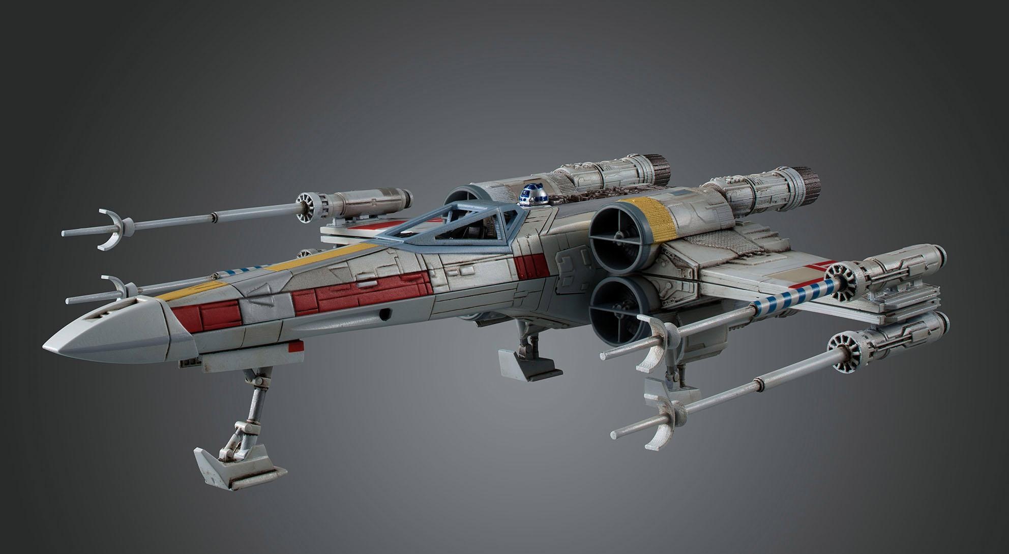Bandai Modellbausatz »Star Wars X-Wing Starfighter«, 1:72, mit 2 Figuren
