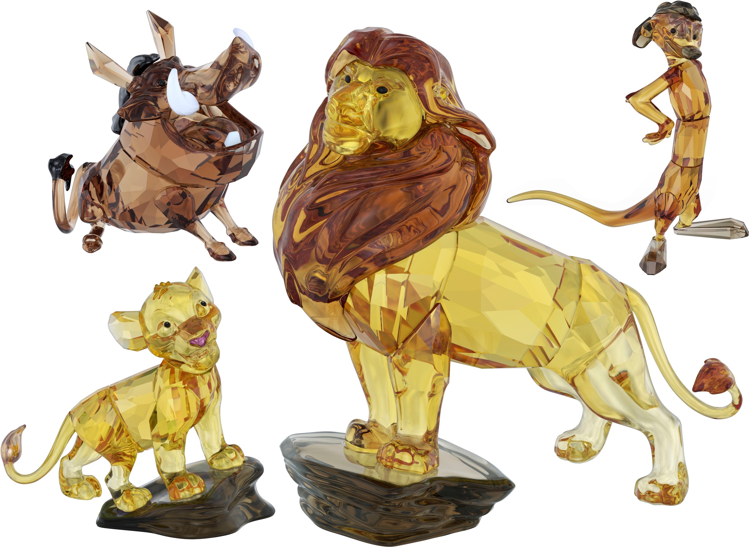 Swarovski Dekofigur »Kristallfigur Sammelfigur The Lion King Simba, 5681811«, Swarovski® Kristall