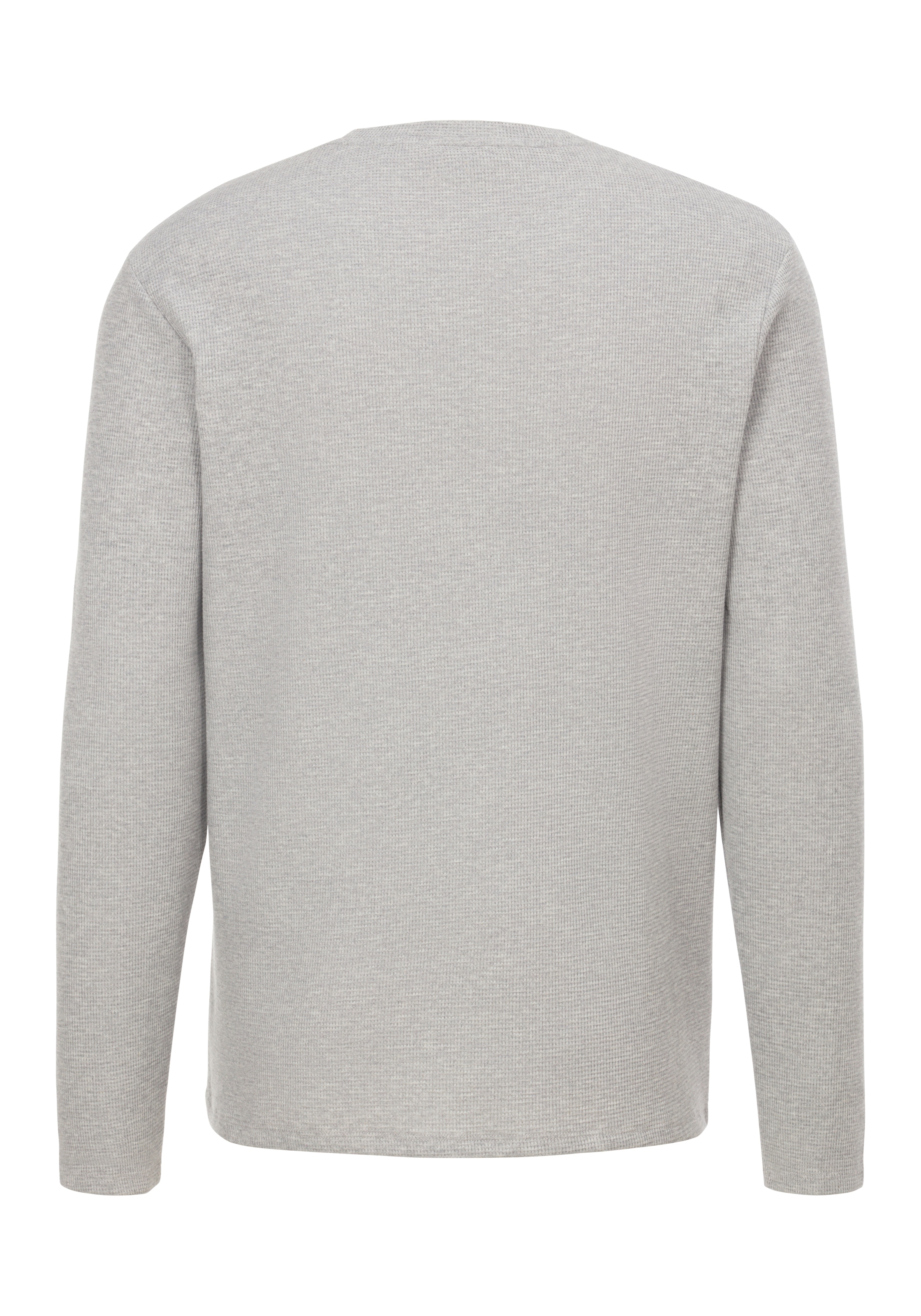 BOSS Pyjamaoberteil »Waffle LS-Shirt«