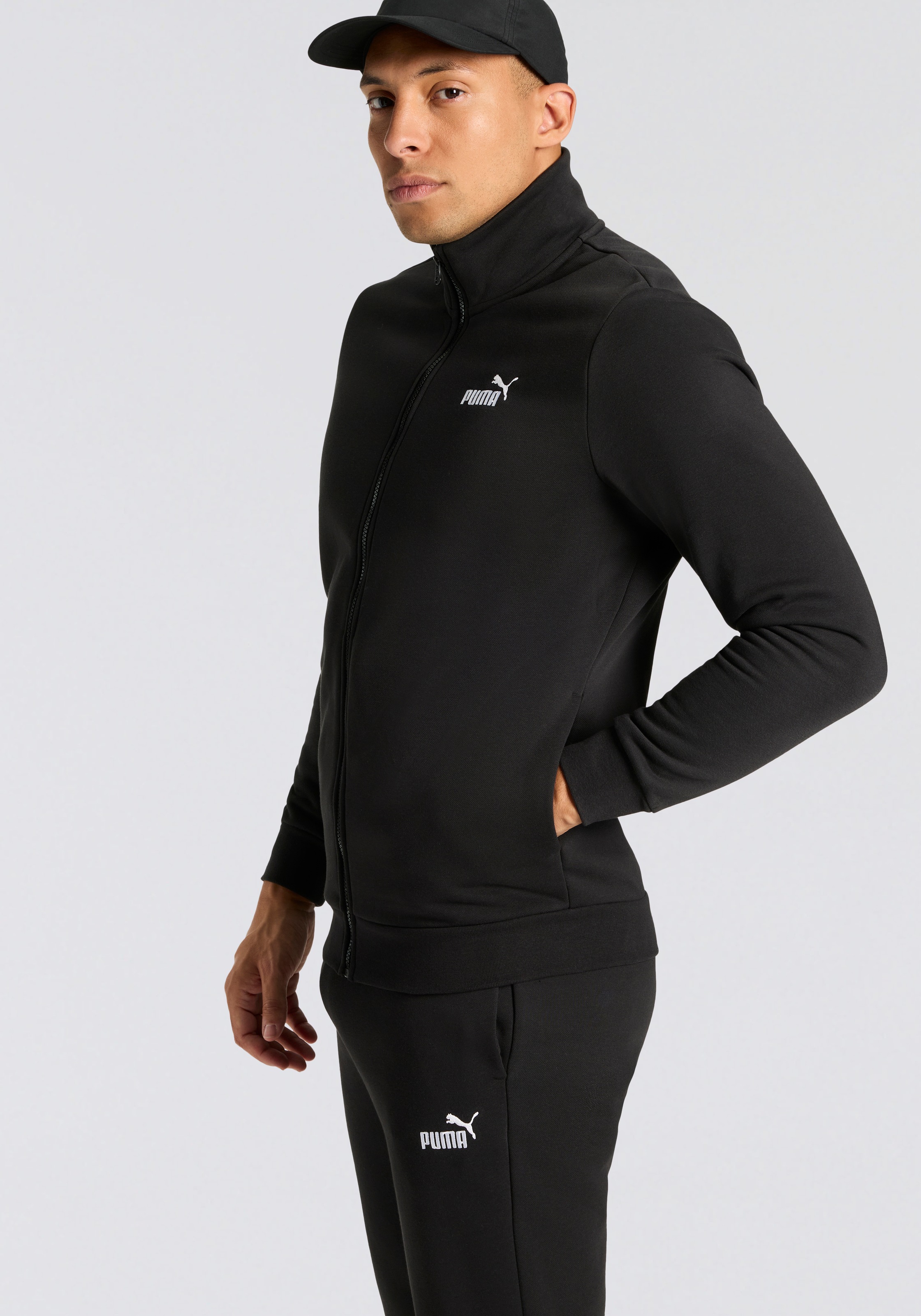PUMA Trainingsanzug "ESS SWEAT SUIT FL", (2 tlg.) günstig online kaufen
