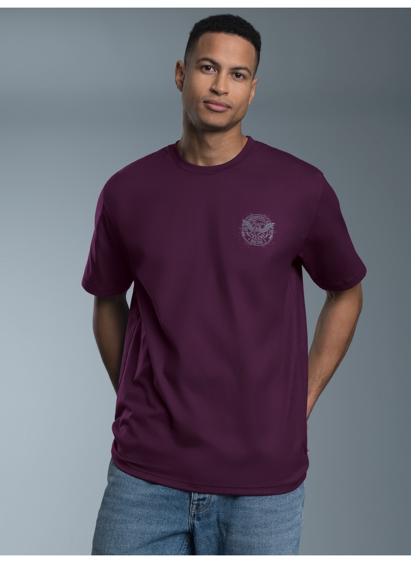 Trigema T-Shirt »TRIGEMA T-Shirt mit Motorrad-Printmotiven«, (1 tlg.)