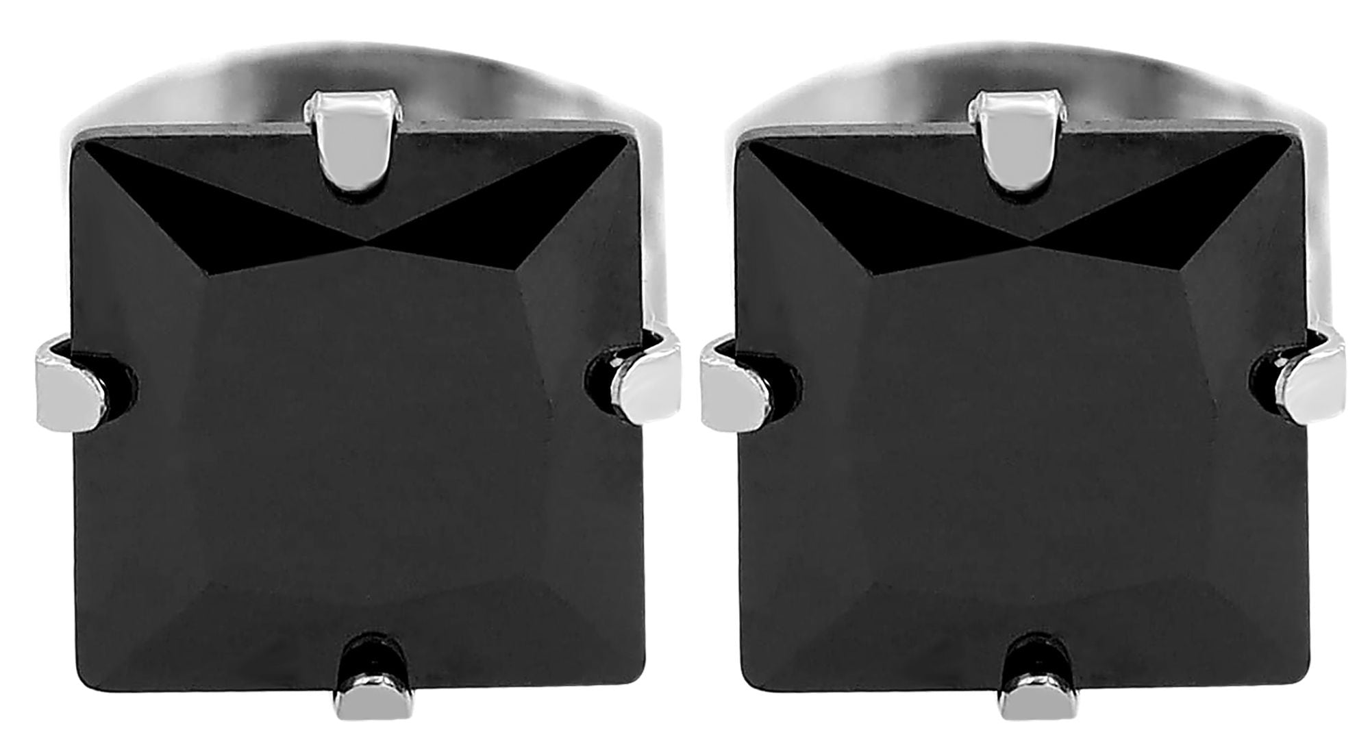 Adelia´s Paar Ohrhänger "Ohrringe – Ohrstecker aus Edelstahl mit Zirkonia" Schöne Geschenkidee zum Weihnachten