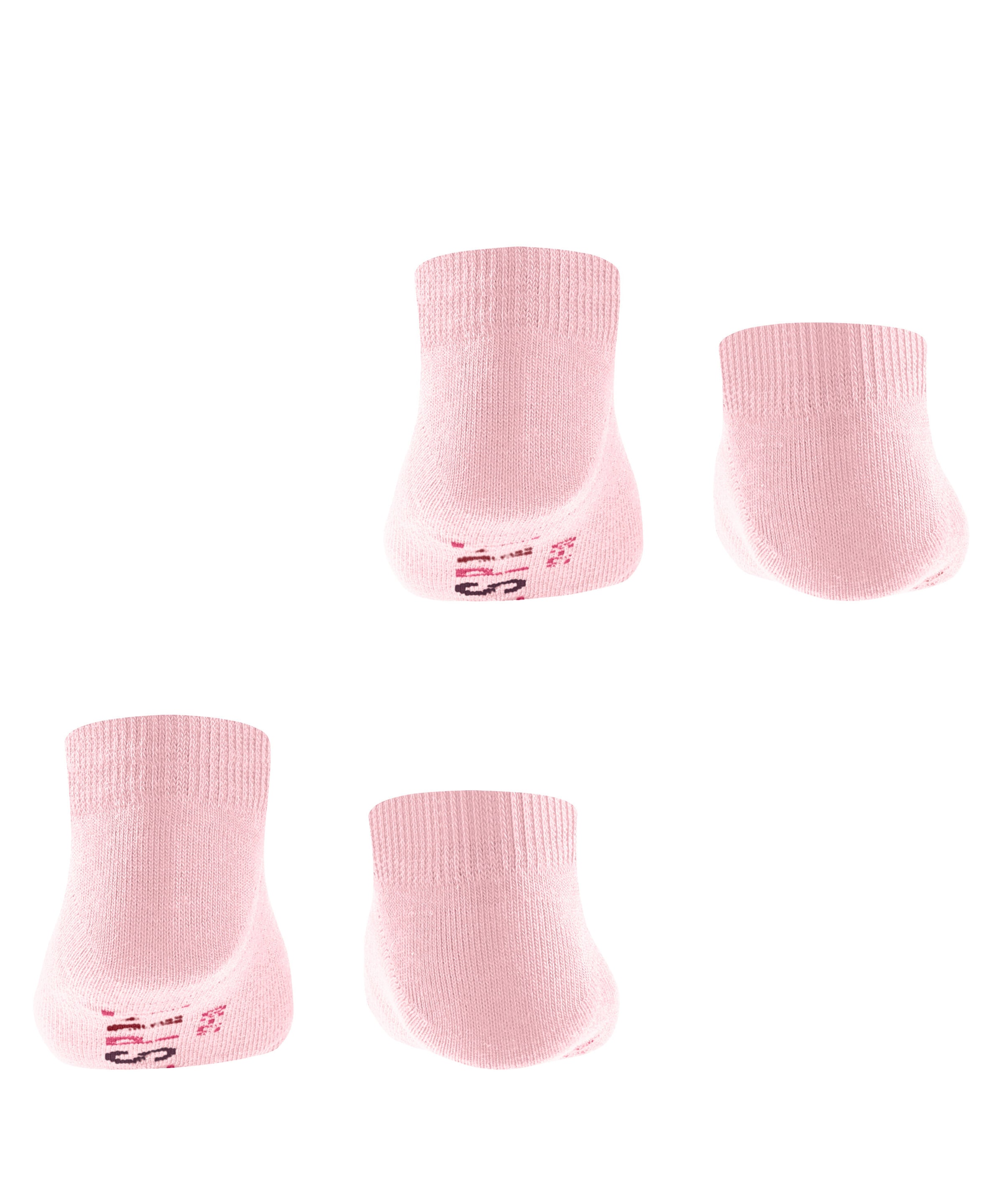 Esprit Sneakersocken »Foot Logo« 2 Paar,  verstärkt, knöchelfrei, Cotton-Mix