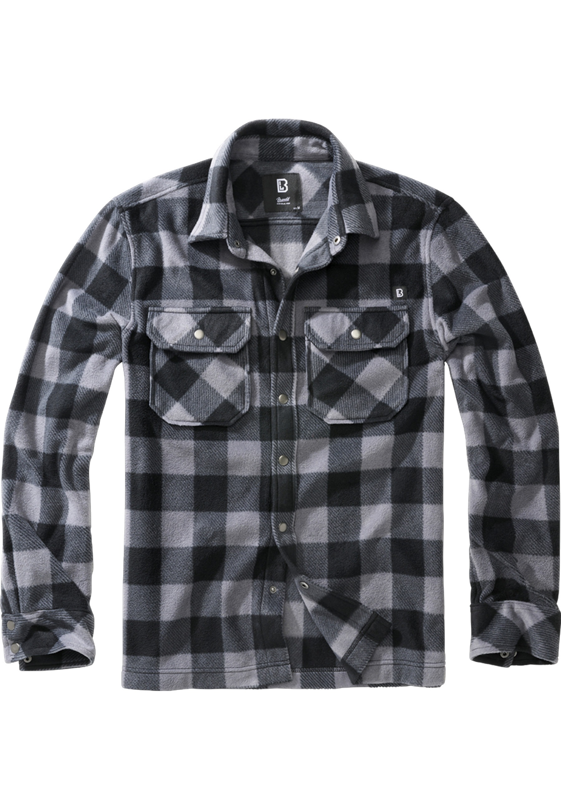Brandit Fleecejacke "Brandit Herren Jeff Fleece Shirt Long Sleeve" 1 Stk. tlg.