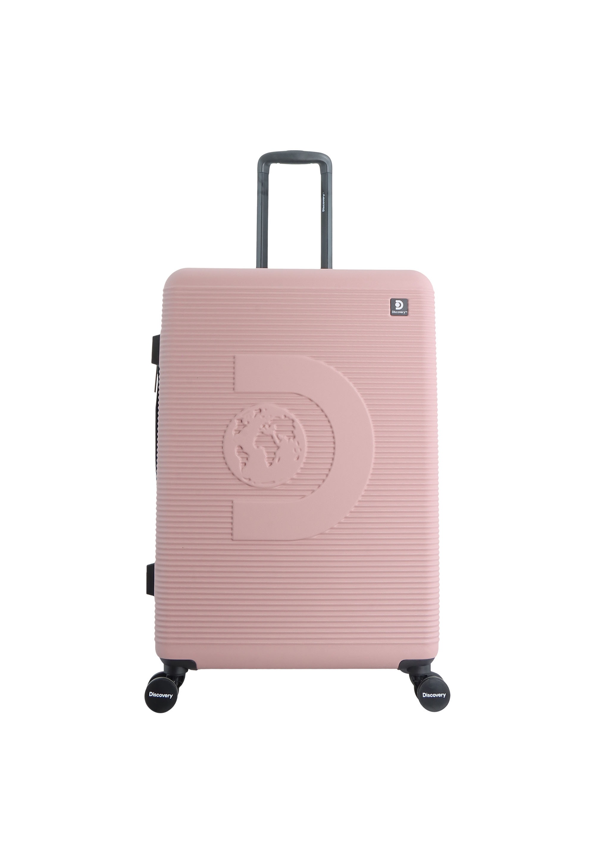 Koffer DISCOVERY "Eclipse", Gr. B/H/T: 51,5cm x 77cm x 32cm, pink, Koffer, Large - Hartschalenkoffer - aus robustem ABS-Material
