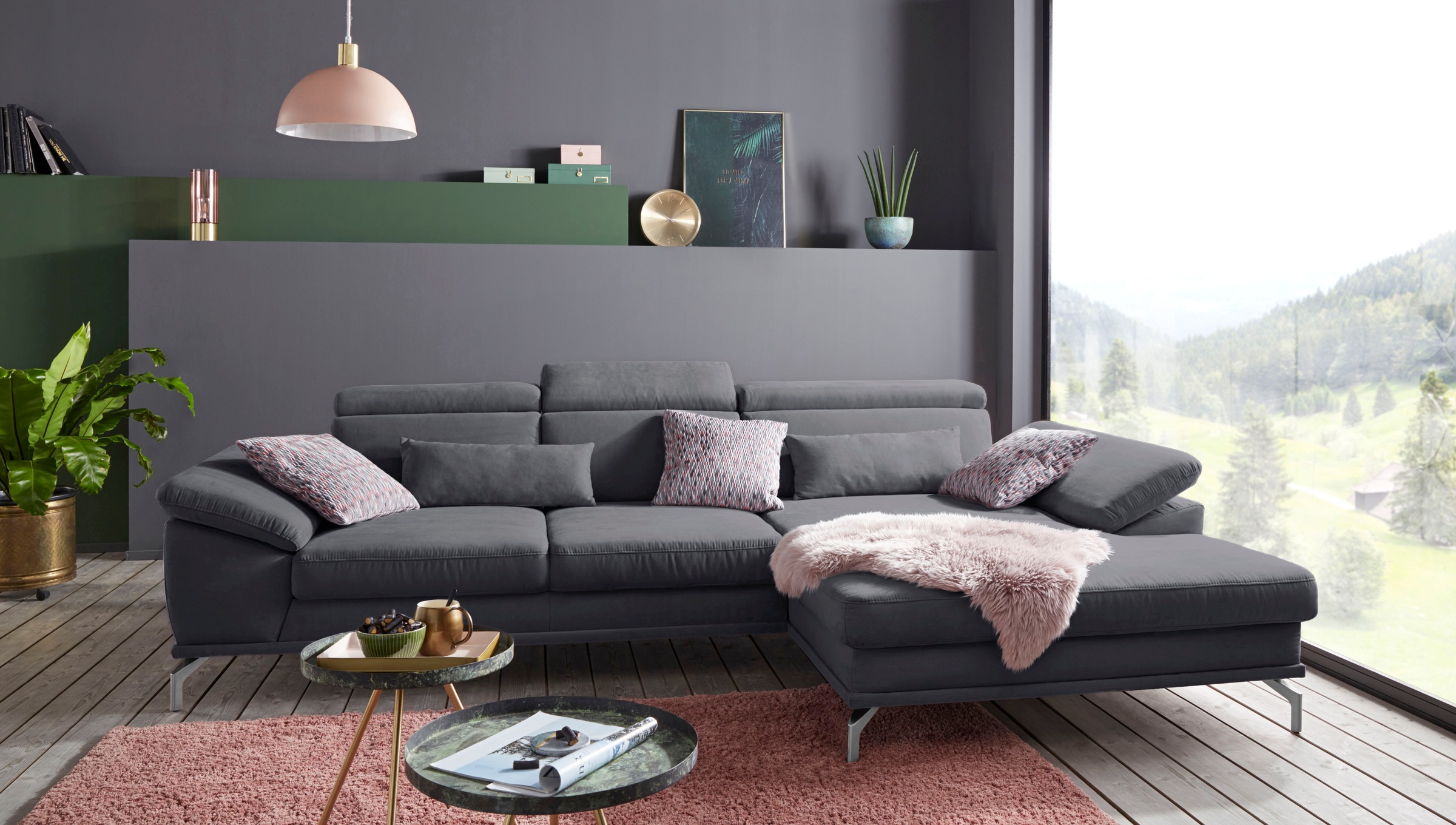 sit&more Dekokissen "Scorpio" 2er-Set Nierenkissen günstig online kaufen