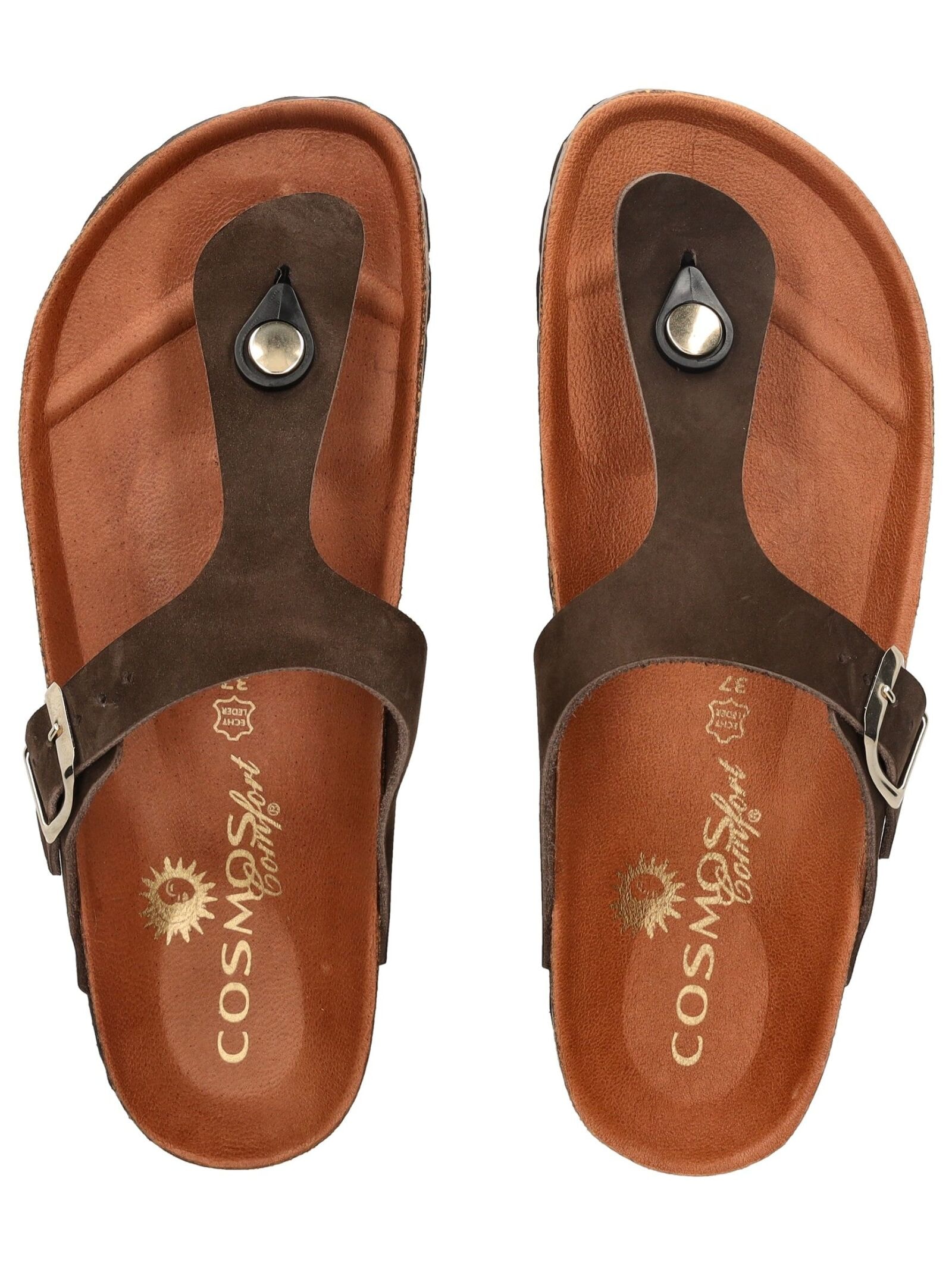 COSMOS Comfort Zehentrenner »COSMOS Comfort Zehensteg Leder«