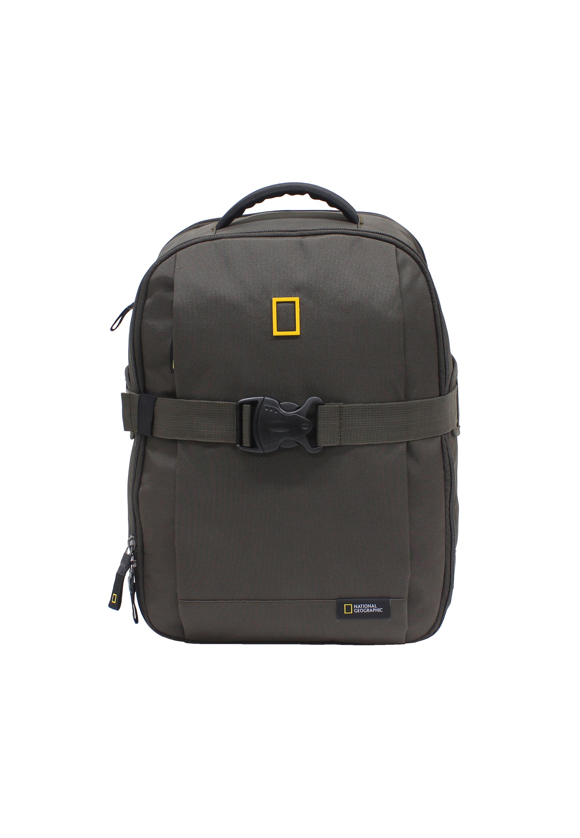 "Sportrucksack NATIONAL GEOGRAPHIC ""Recovery"", Gr. B/H/T: 31cm, braun, Nylon, Rucksäcke, mit vielen Fächern"
