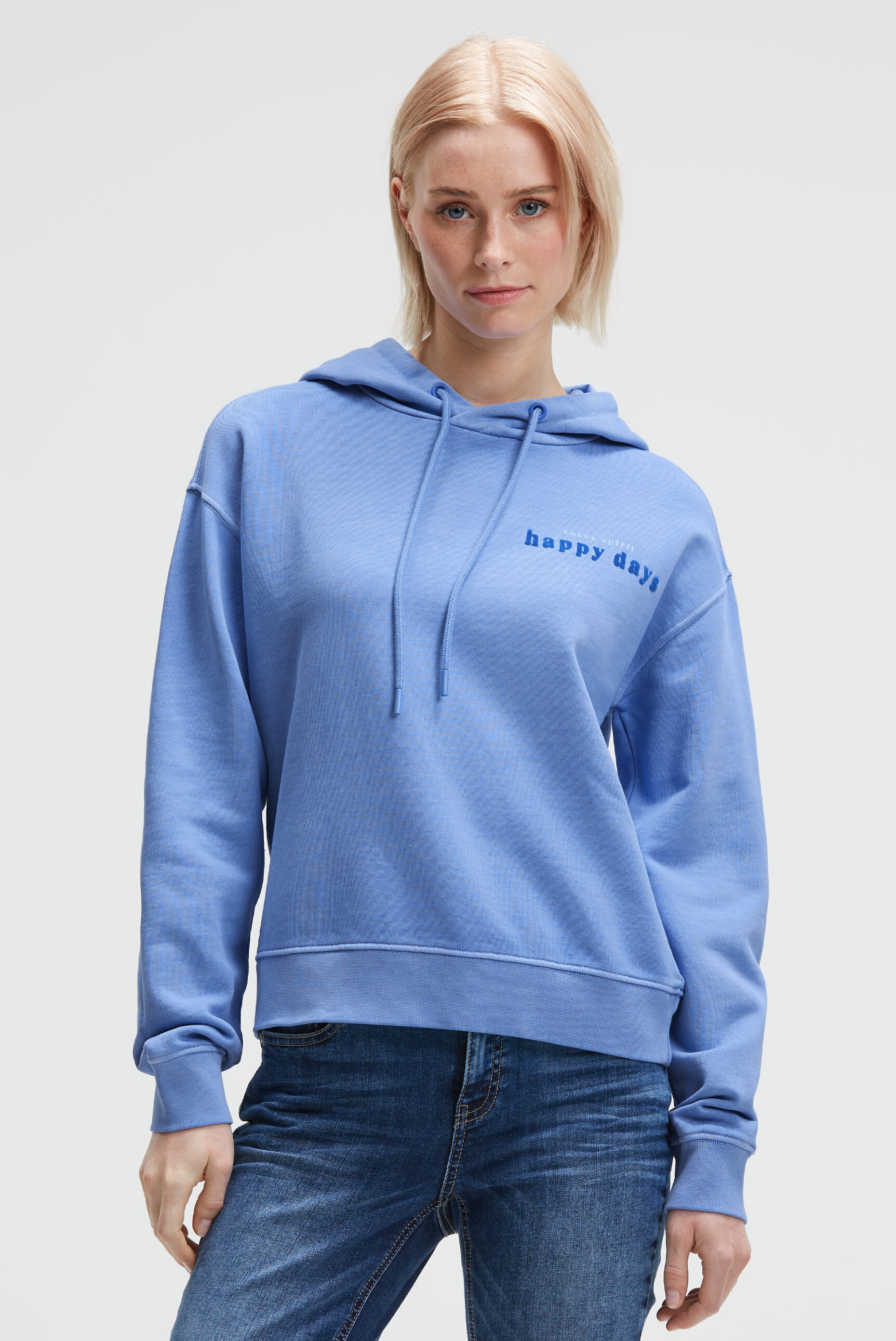 SOCCX Kapuzensweatshirt , mit Rückenprint
