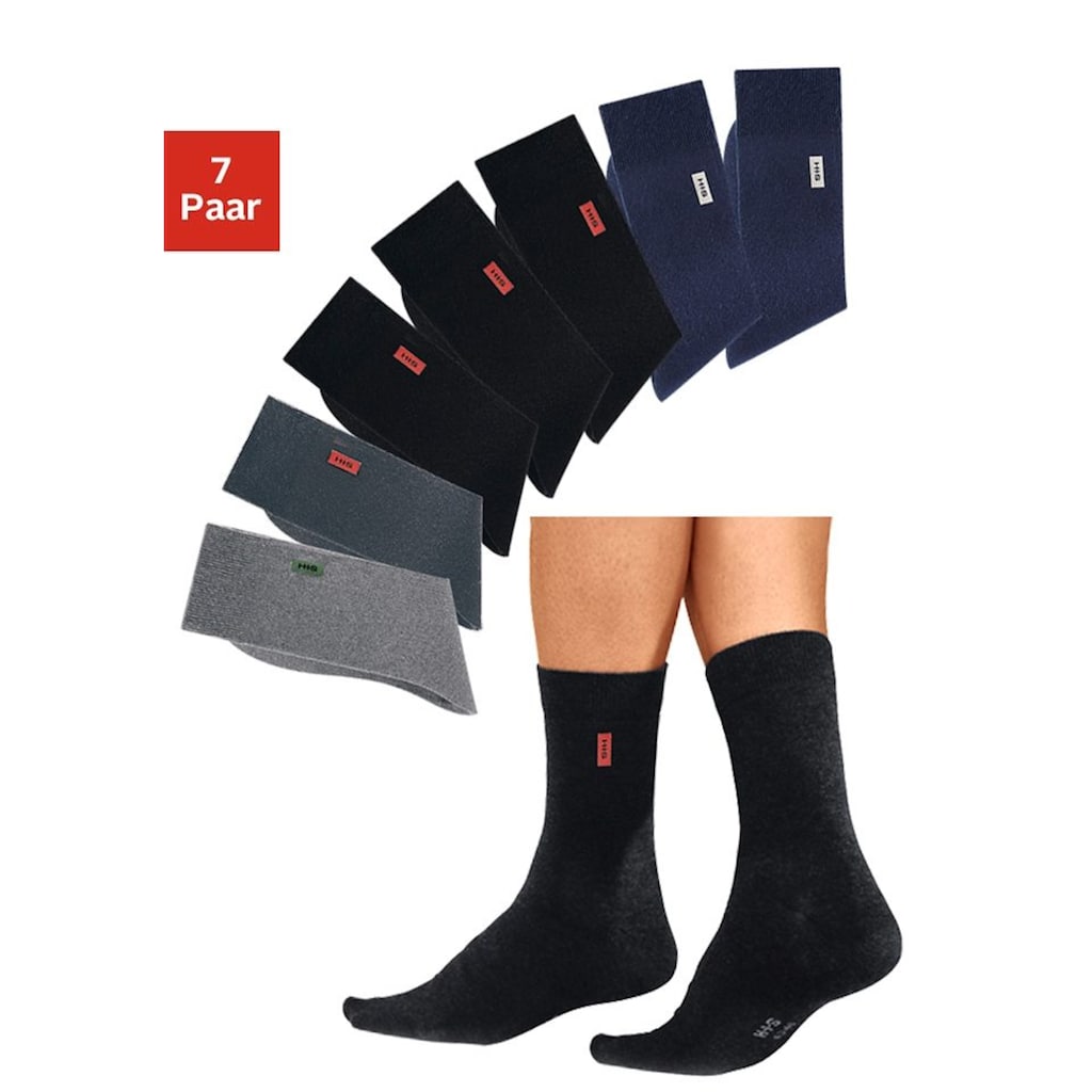 H.I.S Basicsocken, (7 Paar)