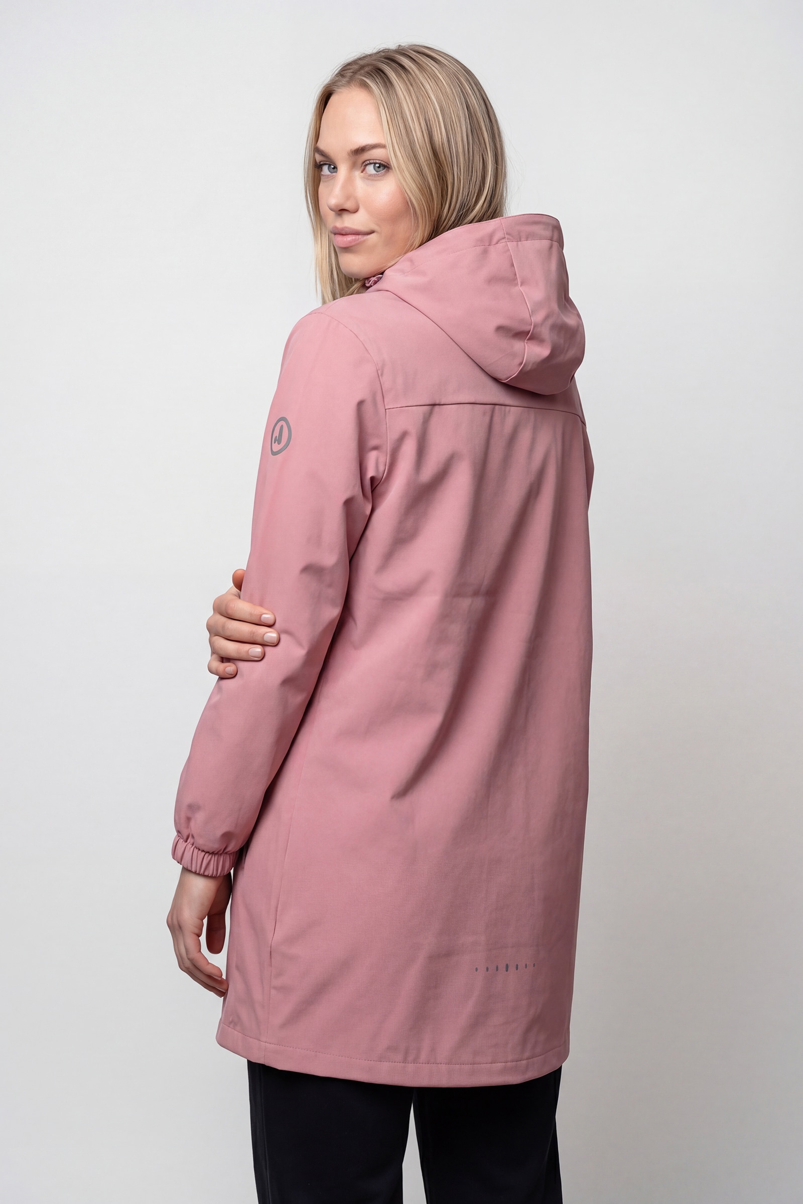 Alife & Kickin Sommerjacke »Damen TorilAK A Übergangsjacke, Jacke« lange Übergangsjacke mit abnehmbarer Kapuze und Reißverschluss