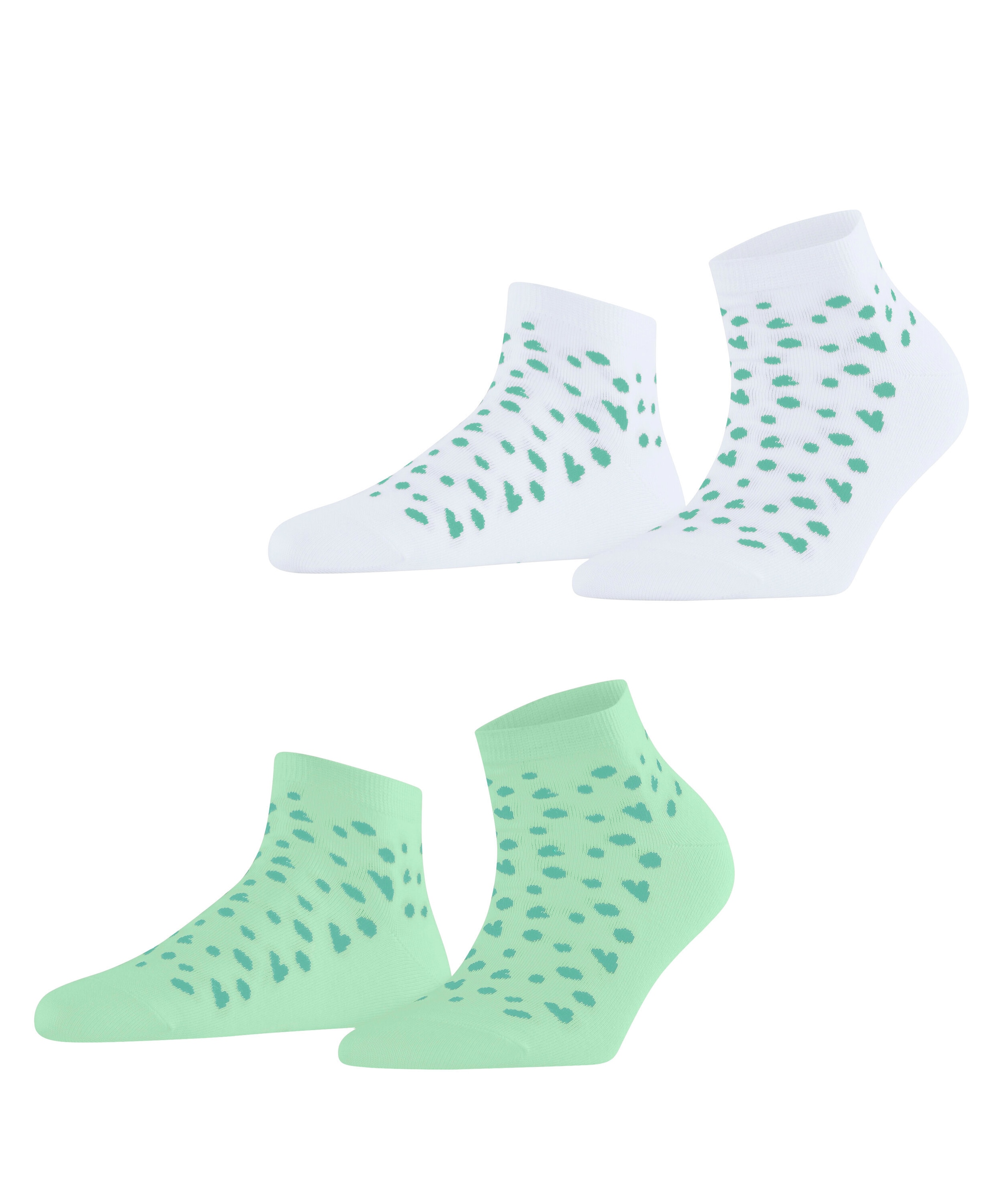 Esprit Sneakersocken »Playful Hearts 2-Pack« 2 Stk. tlg.