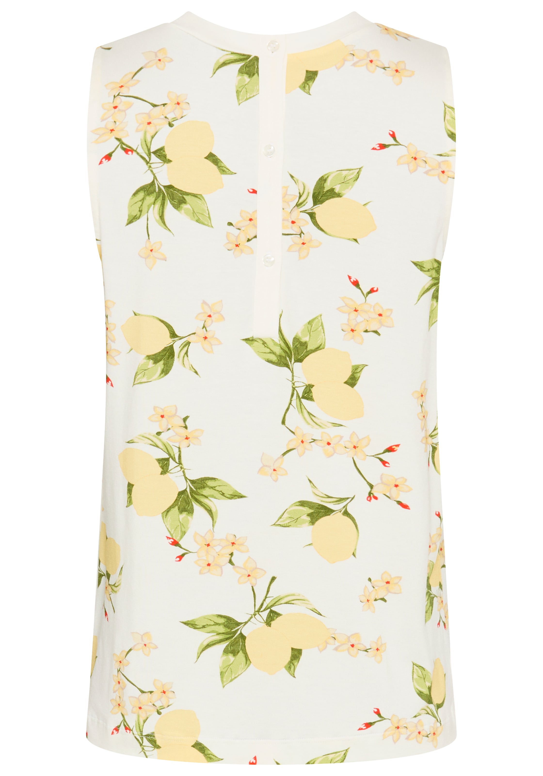 Laura Scott Tanktop figurumschmeichelnde Passform, hüftlange Schnittform