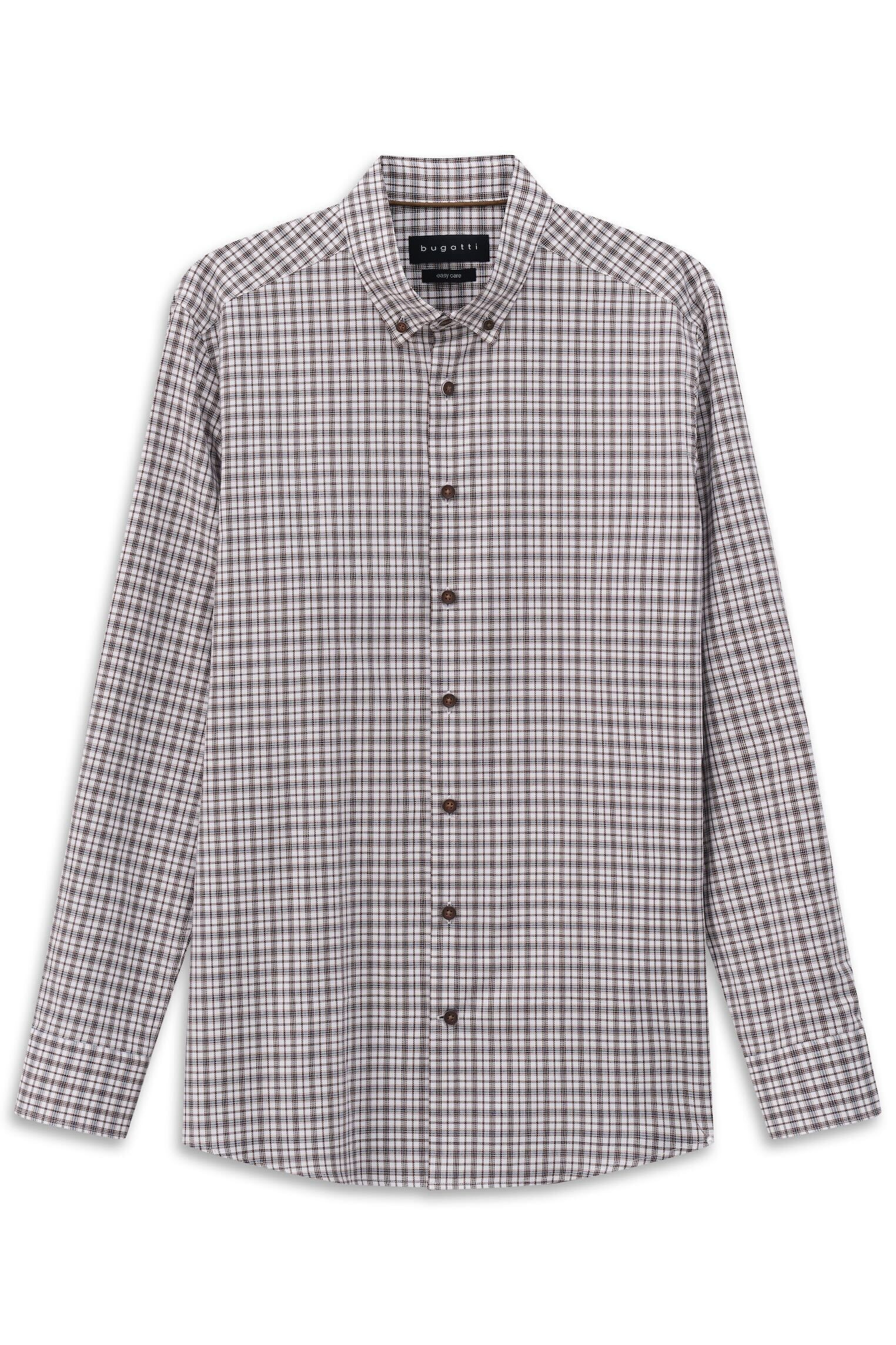 bugatti Businesshemd "Modern Fit" mit Button-Down-Kragen günstig online kaufen