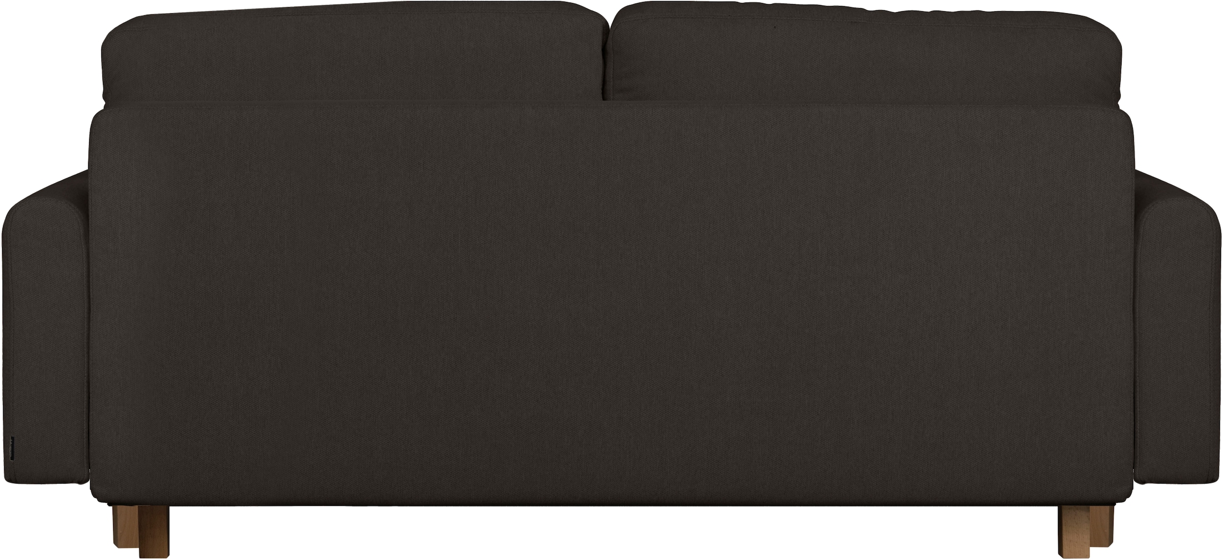 Home affaire 2-Sitzer »TRIPLO mit Wellenunterfederung, Maße B/T/H: 165/100/89 cm«, Sofa mit Steppung im Rückenbereich, incl. Rückenkissen und Zierkissen
