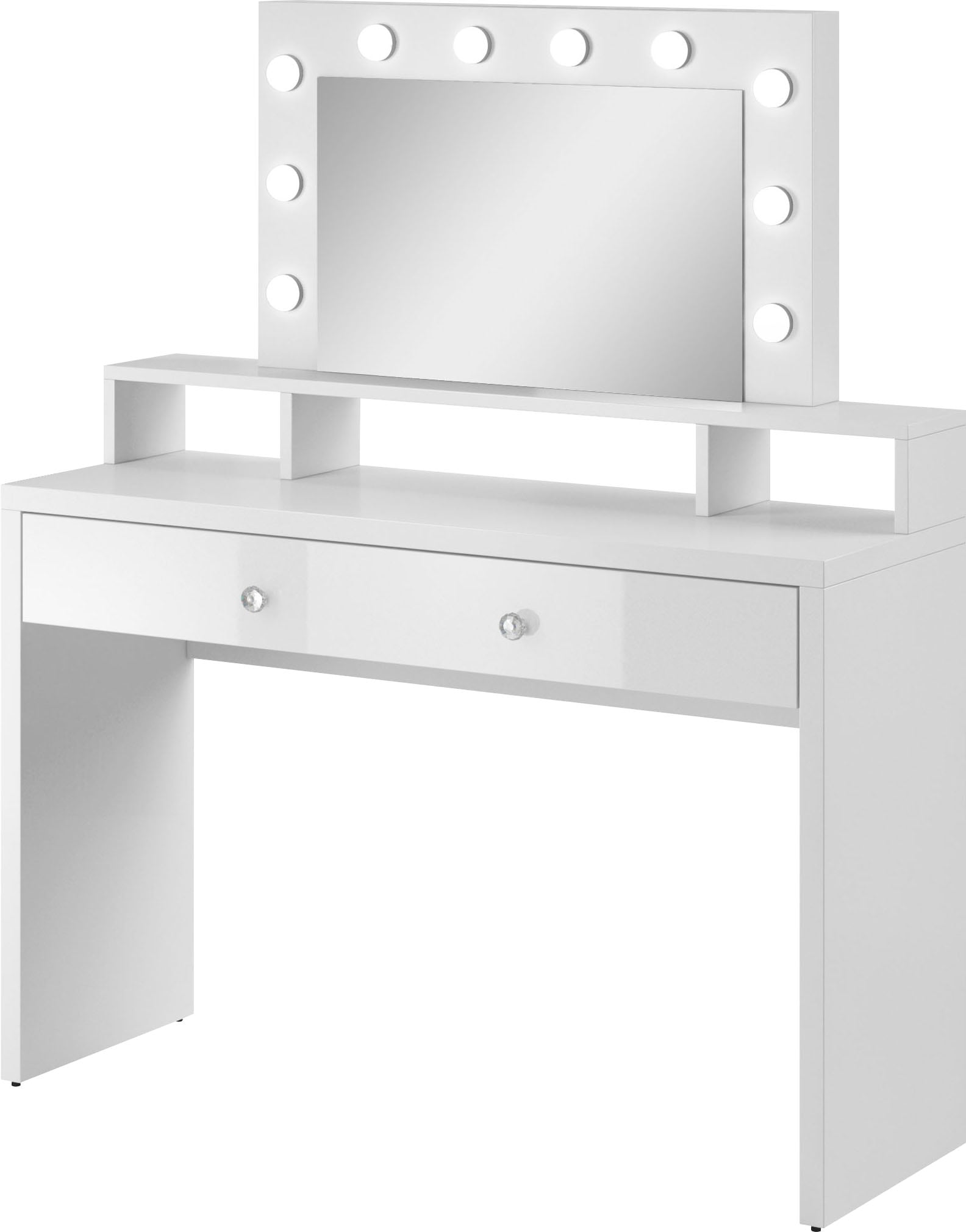 Home affaire Schminktisch "Aria Frisiertisch Hollywood Theater 120x136x40cm günstig online kaufen