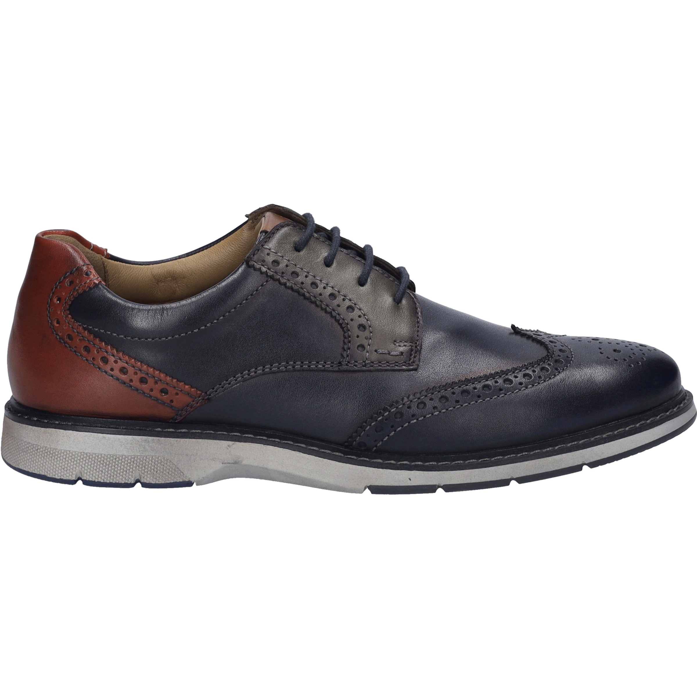 Josef Seibel Schnürschuh "Stuart 07, ocean-multi" günstig online kaufen