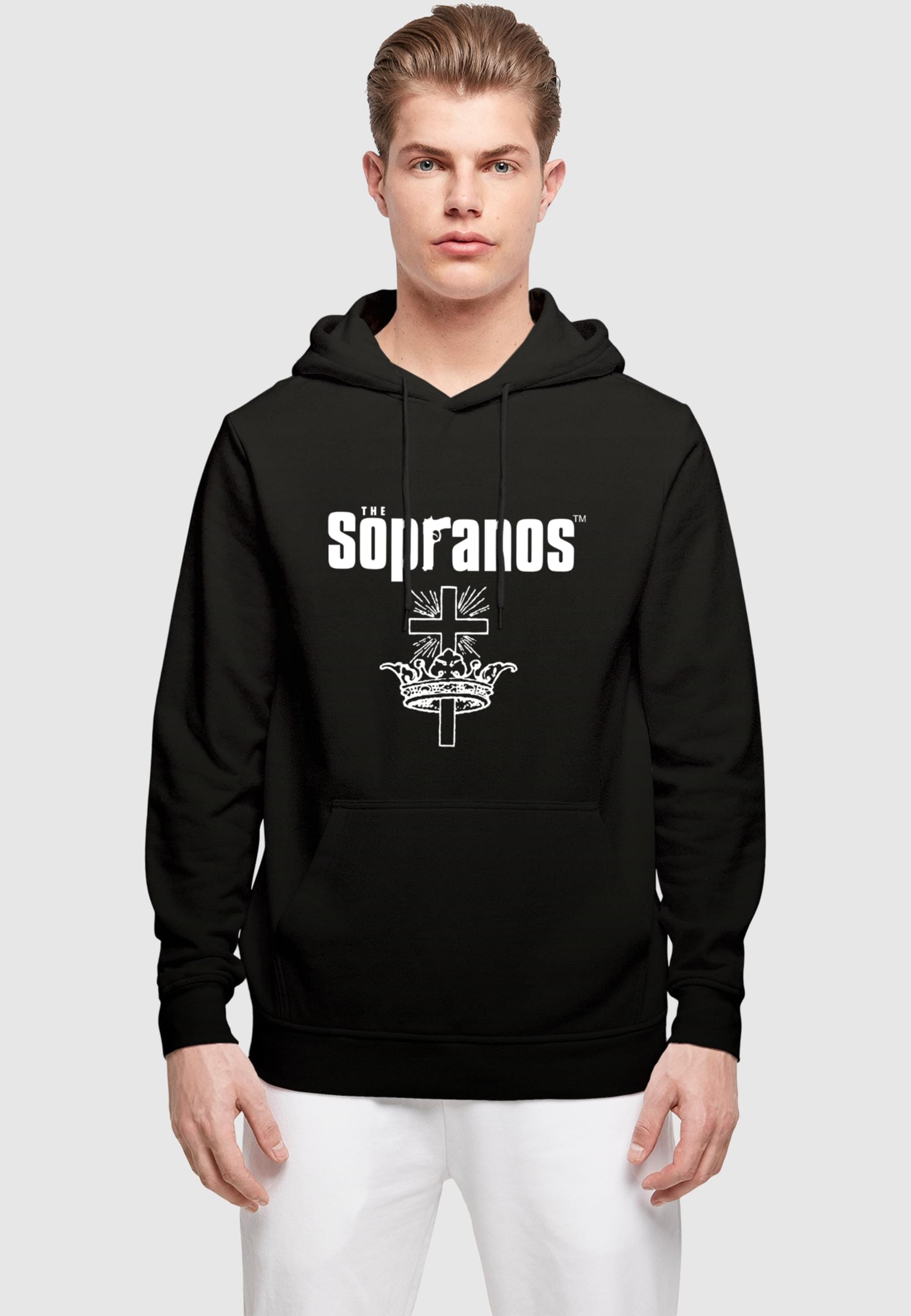 Merchcode Kapuzensweatshirt »Merchcode The Sopranos - TV Show Graphic Basic Hoody«, (1 tlg.)