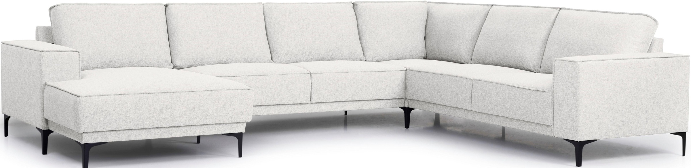 Places of Style Wohnlandschaft »Oland«, U-Form, im zeitlosem Design und hochwertiger Verabeitung