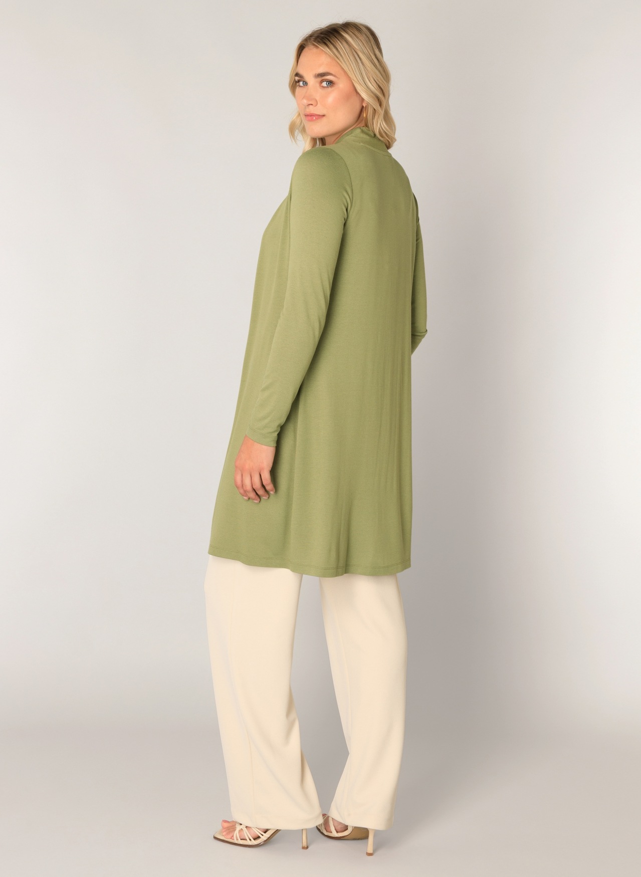 Base Level Longstrickjacke "Yayla Long" ohne Verschluss günstig online kaufen