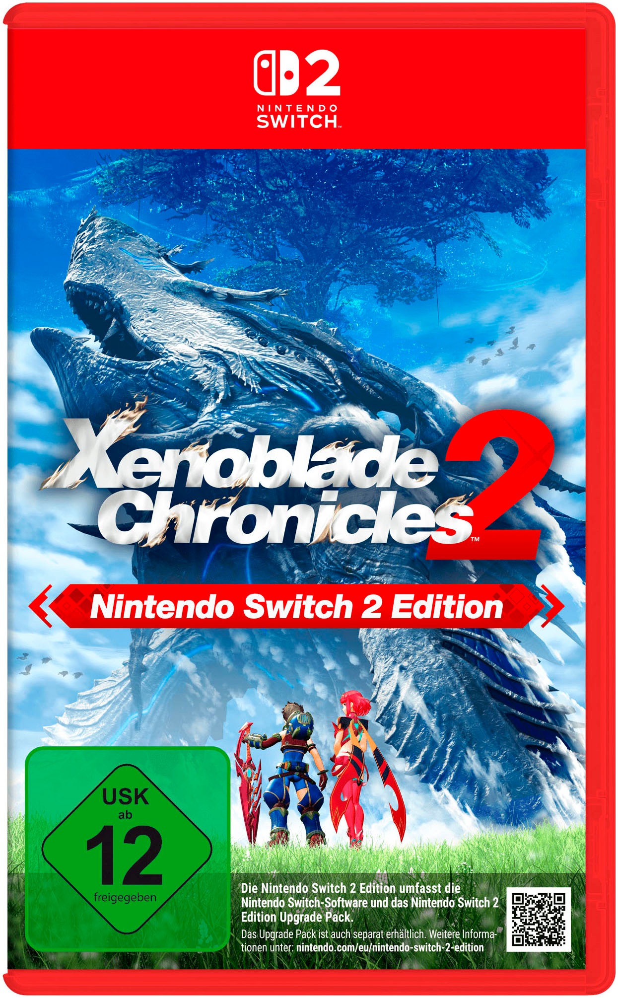 NINTENDO SWITCH 2 Spielesoftware "Xenoblade Chronicles 2", blau (ohne farbbezeichnung), Nintendo Switch 2, Spielesoftware