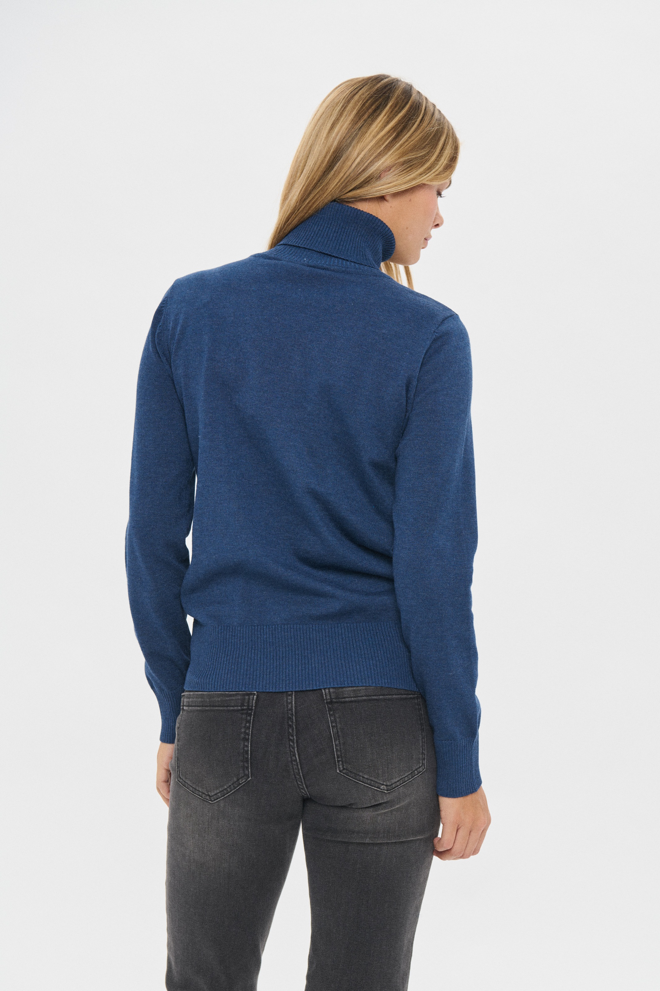 Thumbnail - Saint Tropez Rollkragenpullover "J2046, MilaSZ Rollneck" Viskosemischung, Classic fit