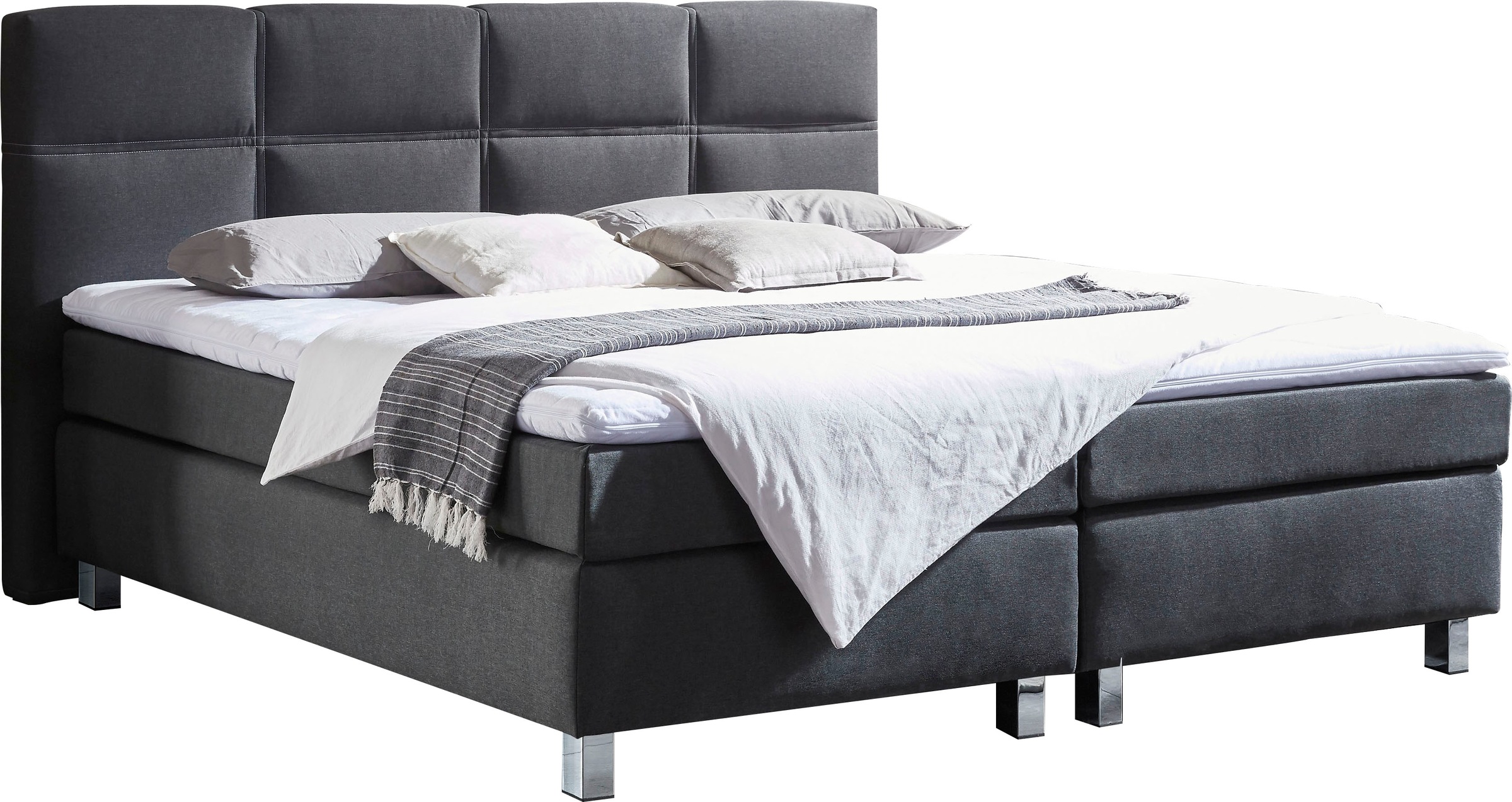 Westfalia Schlafkomfort Boxspringbett, mit Topper