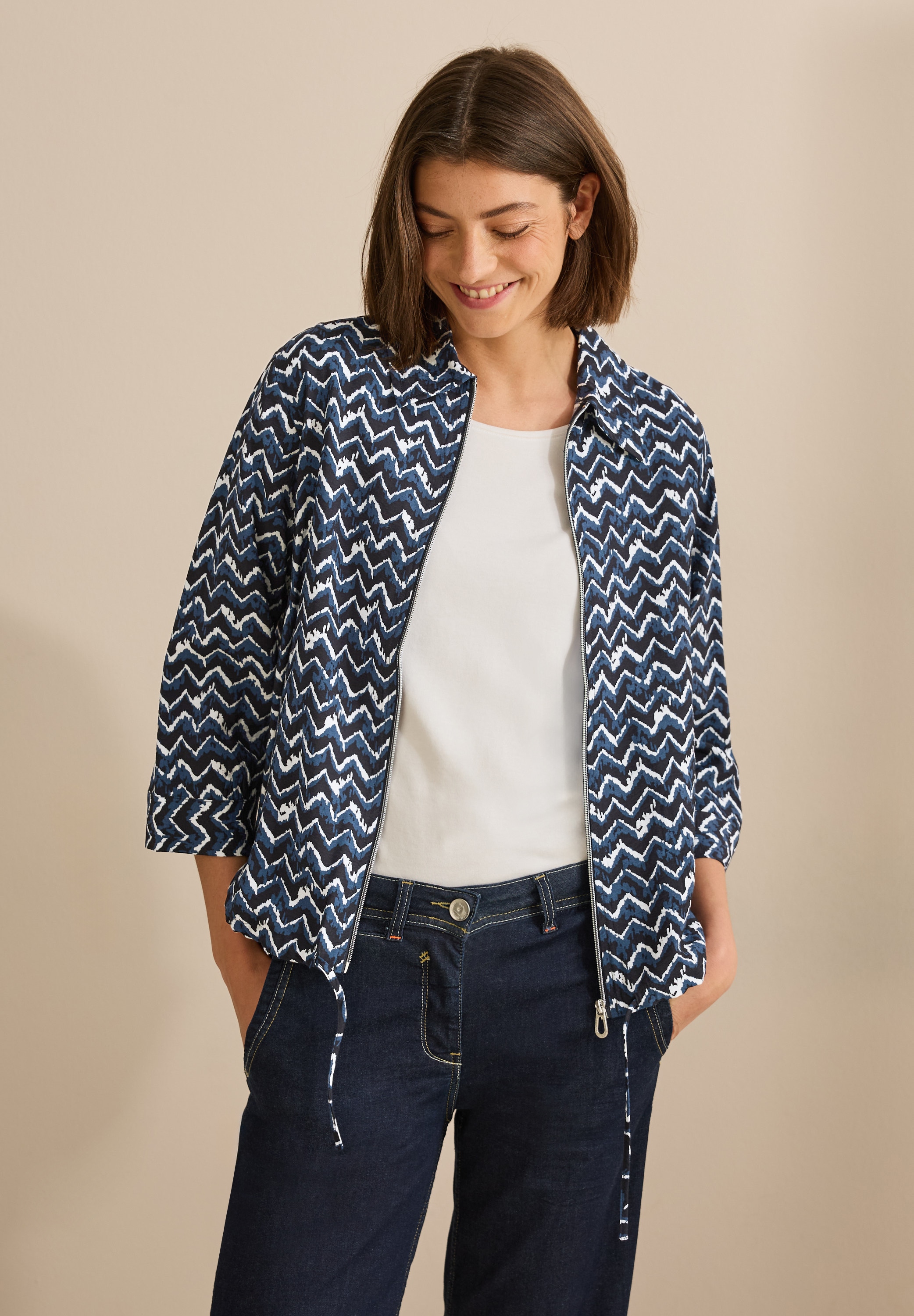 Cecil Shirtbluse su 3/4 Ärmeln
