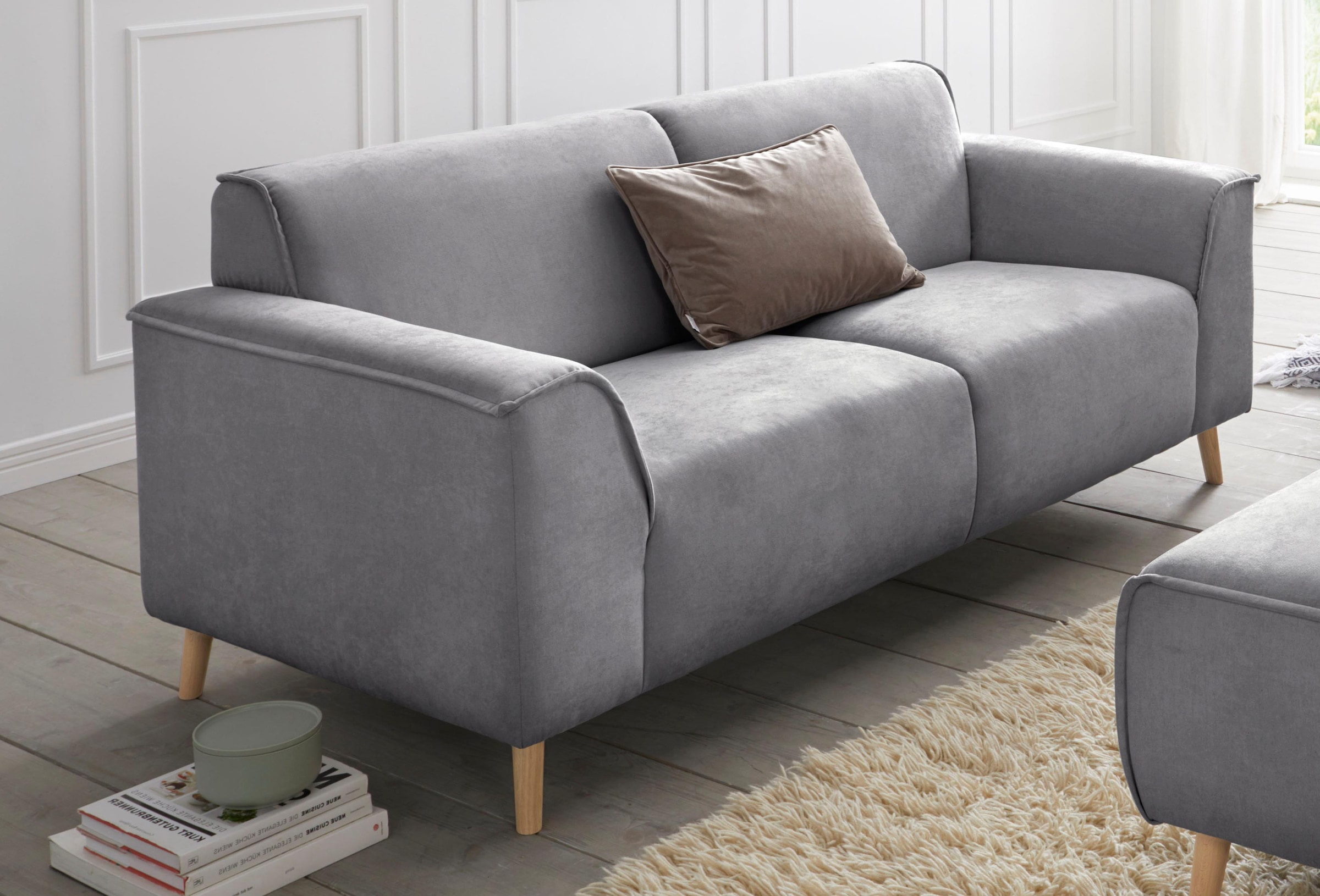 andas 2,5-Sitzer "Janek Scandic Design, elegant und zeitlos", mit Federkern günstig online kaufen