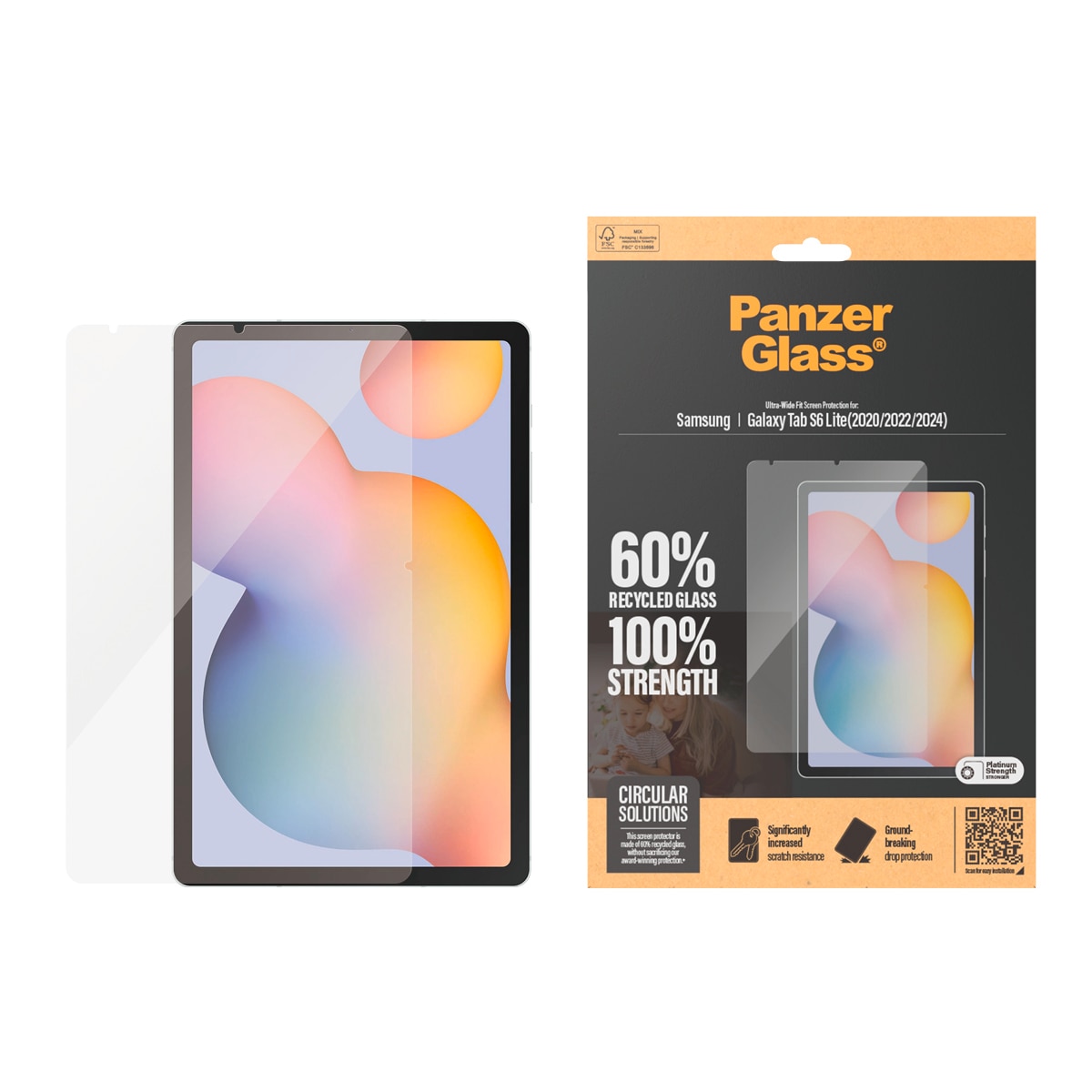 Displayschutzglas »Ultra-Wide Fit Screen Protection«, für Samsung Galaxy Tab S6 Lite,...