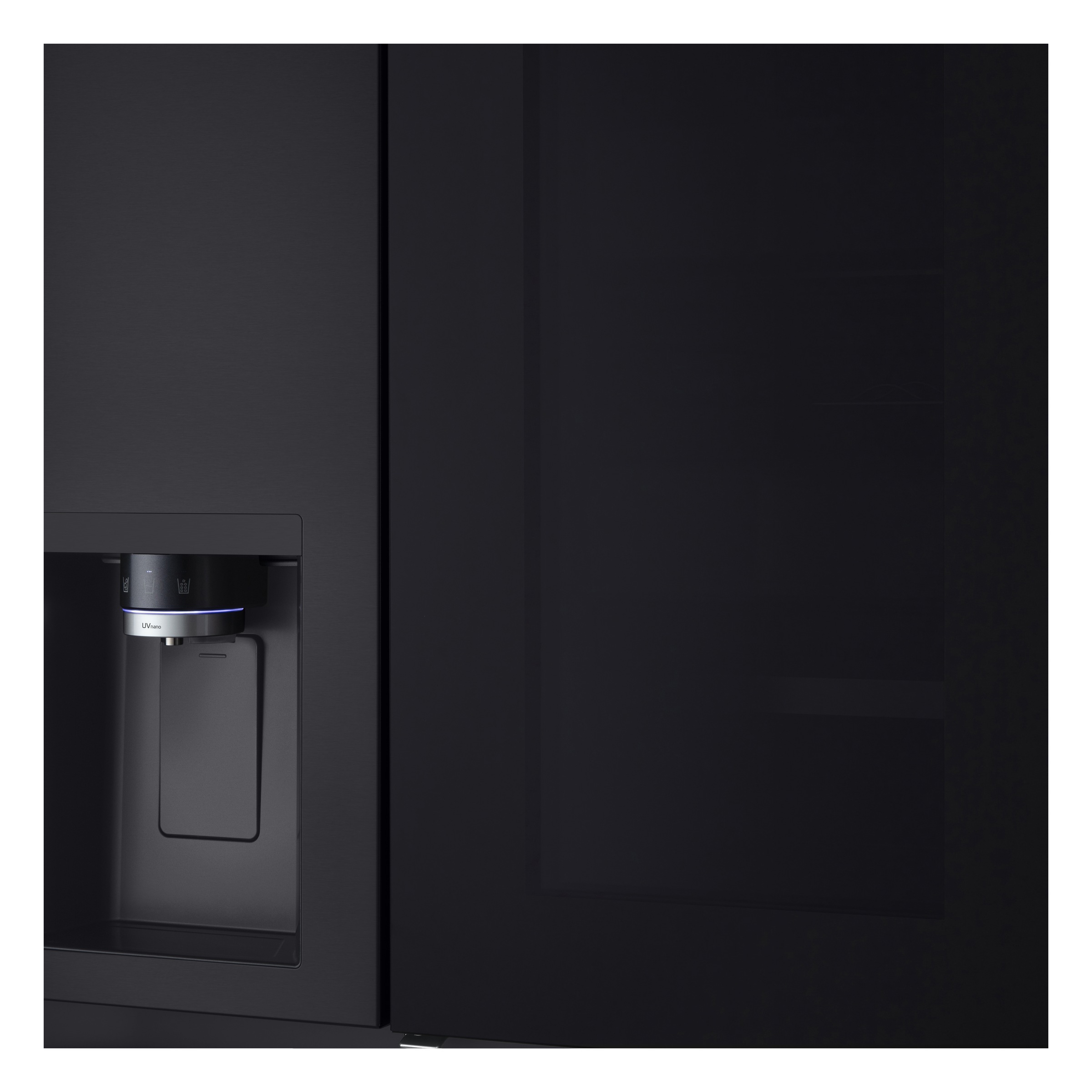 LG Side-by-Side X-Serie »GSXE90EVAD«, großes Wein- und Flaschenregal
