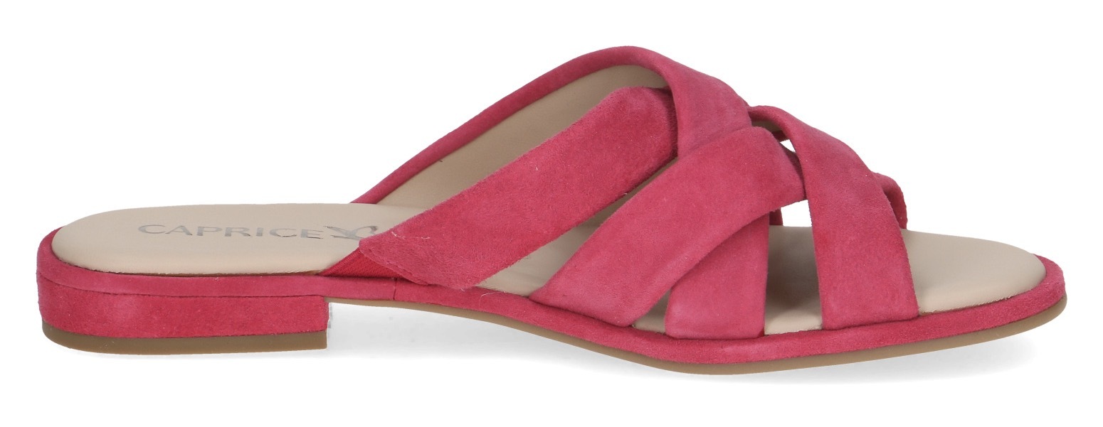 Caprice Pantolette, Blockabsatz, Sommerschuh, Schlupfschuh mit Kreuzbandage günstig online kaufen