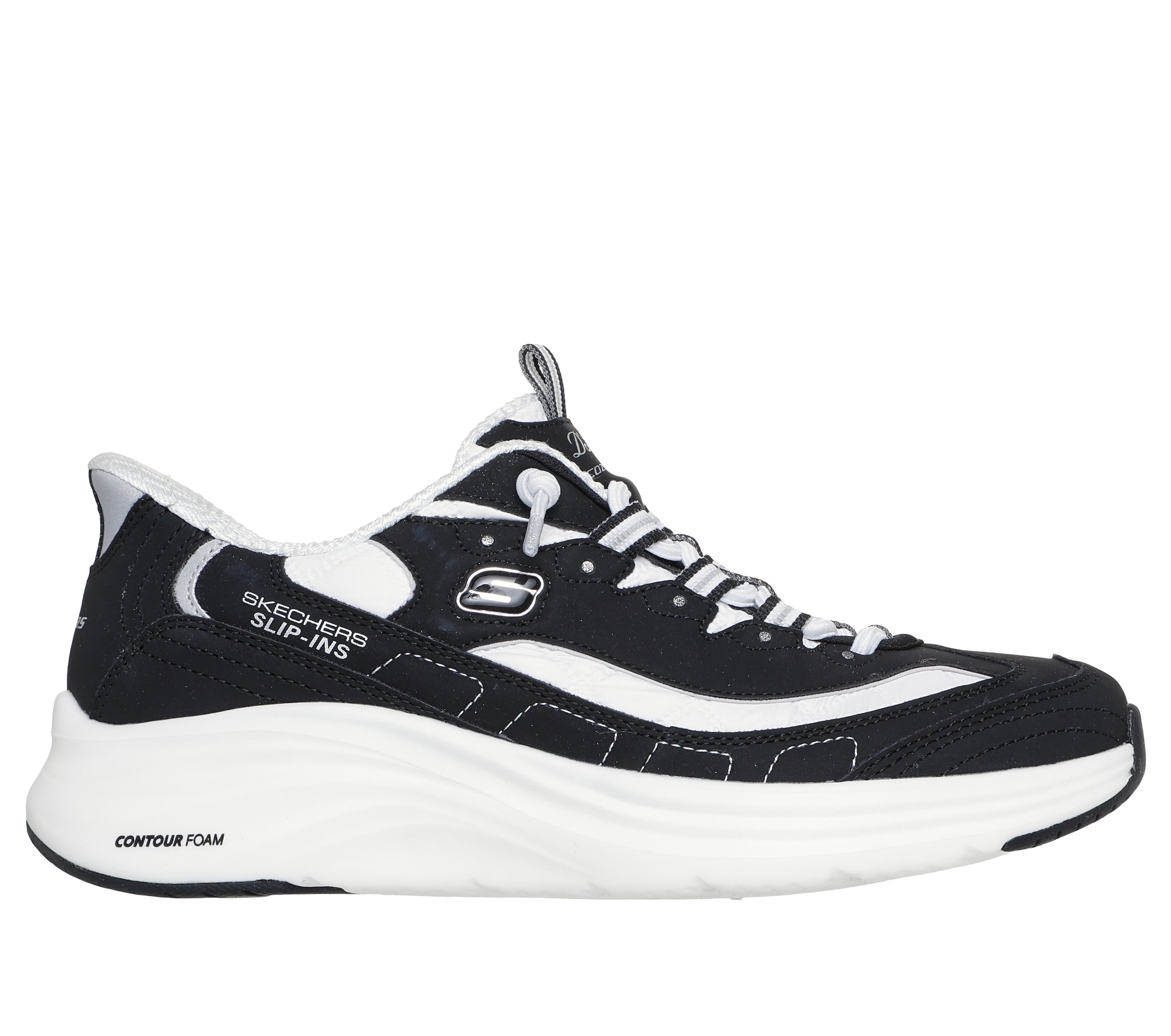 Skechers Slip-On Sneaker »CONTOUR FOAM-SWEET NOSTALGIA«  Schlupfschuh, Slipper mit Slip-Ins Funktion