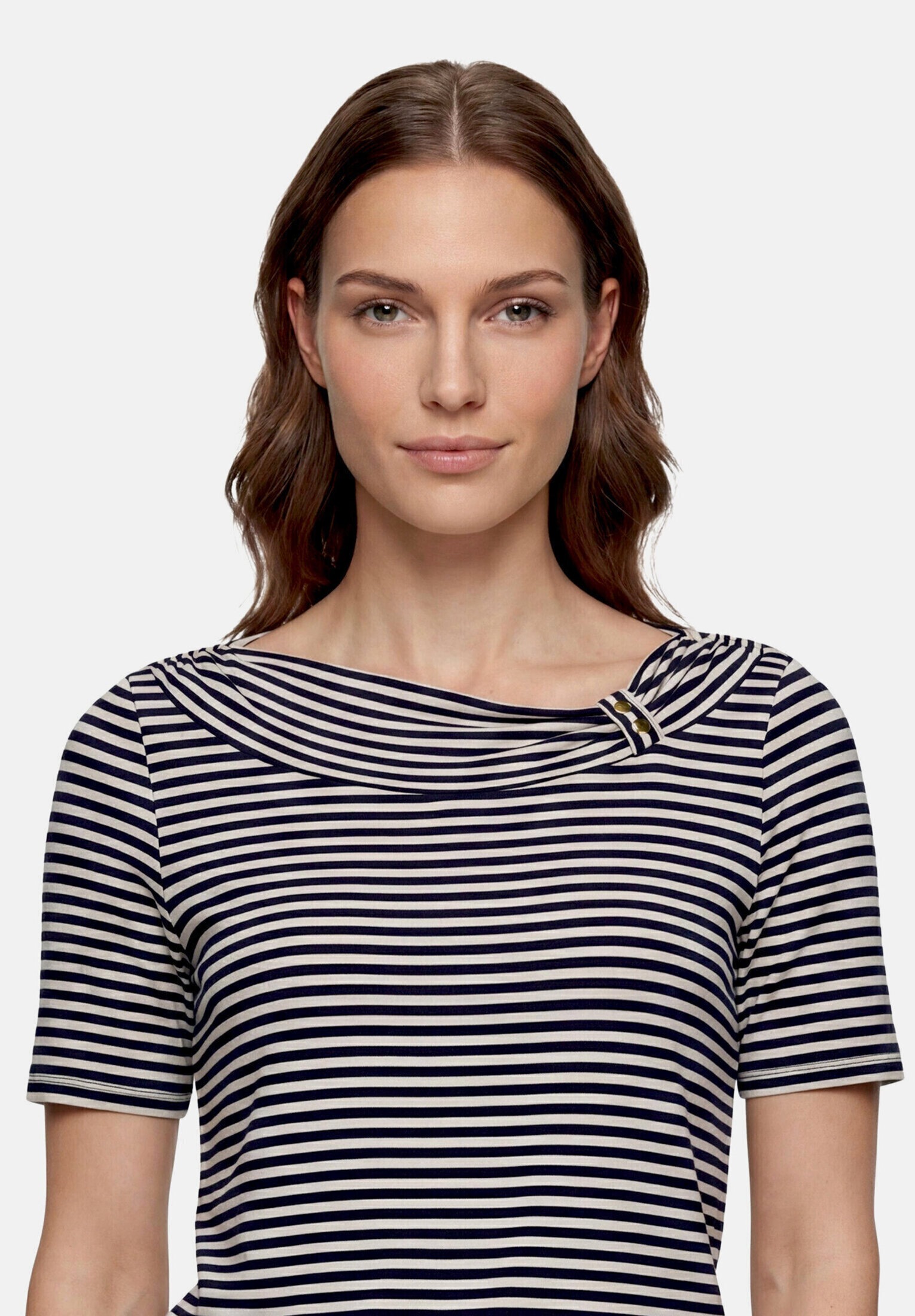 Betty Barclay Kurzarmshirt »Damen mit Raffung« 1