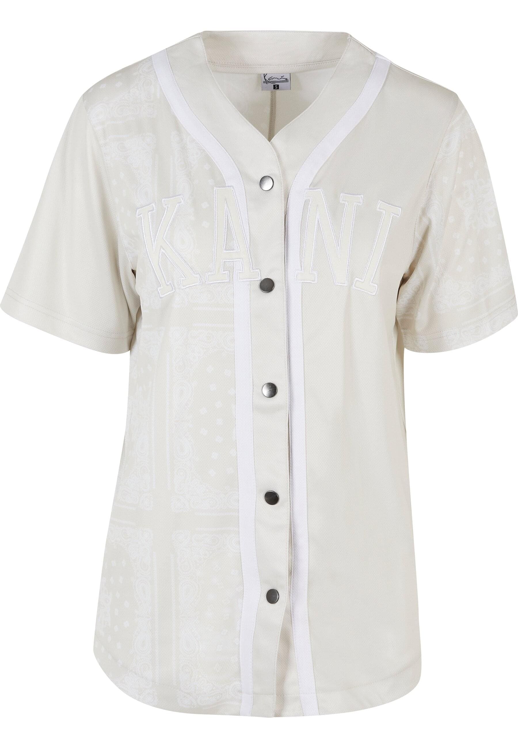 Karl Kani Langarmhemd "Karl Kani Damen KW223-056-2 College Paisley Block Ba günstig online kaufen