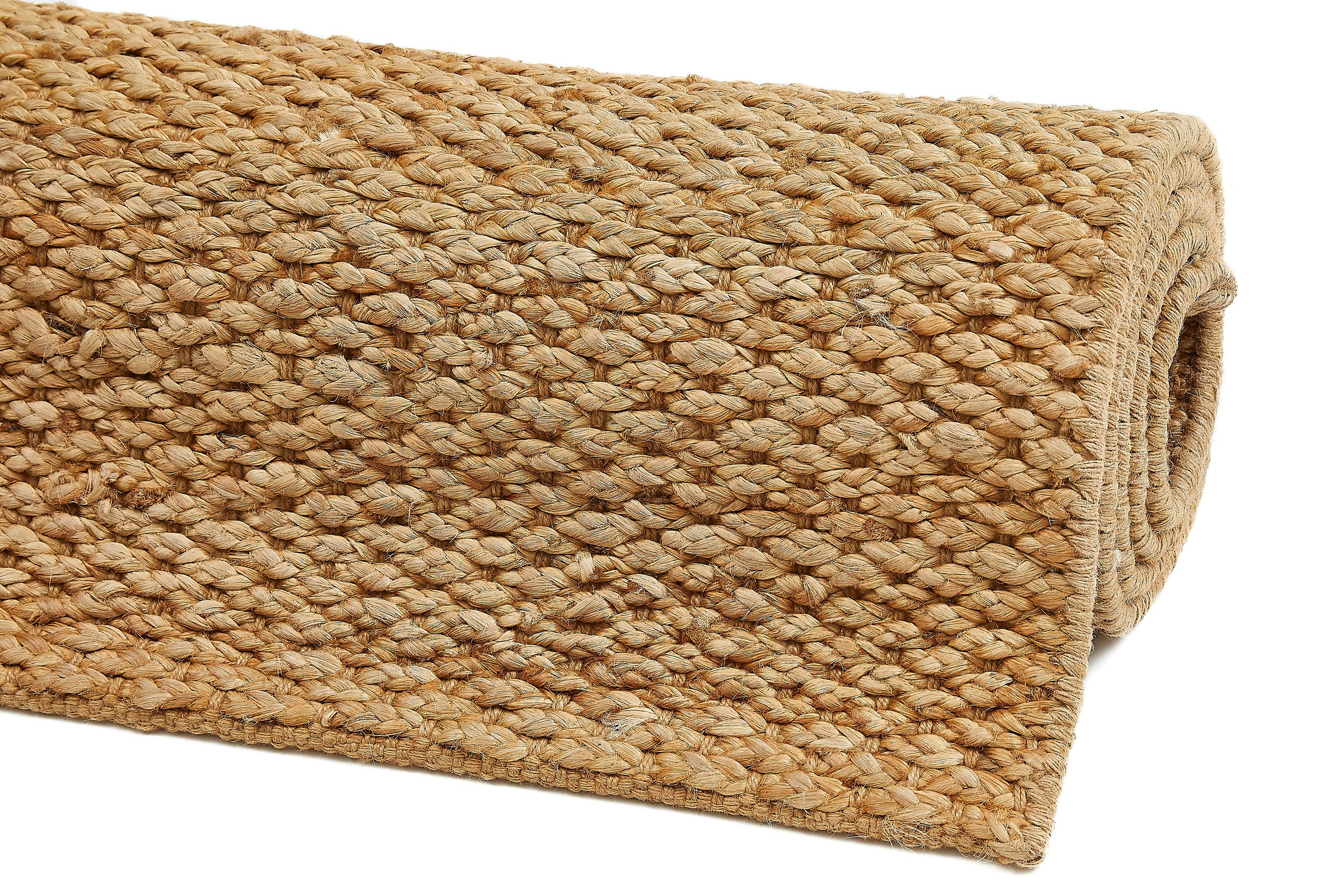 Teppich OTTO HOME "Oda", beige (natur), B:130cm H:13mm L:65cm, Baumwolle, Jute, Teppiche, Teppich, Flachgewebe, aus Naturfaser, Jute 3