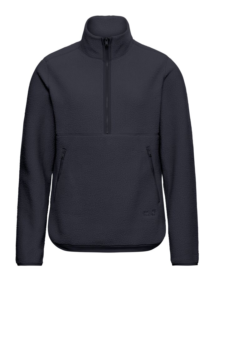 Jack Wolfskin Fleecepullover »LITE CURL HZ W«, mit hohem Kragen, aus Polyester
